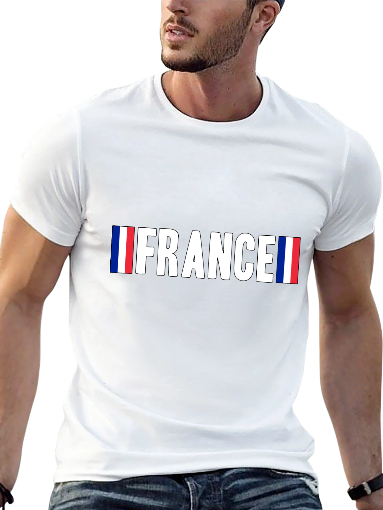 France T-Shirt Patriotic Tee