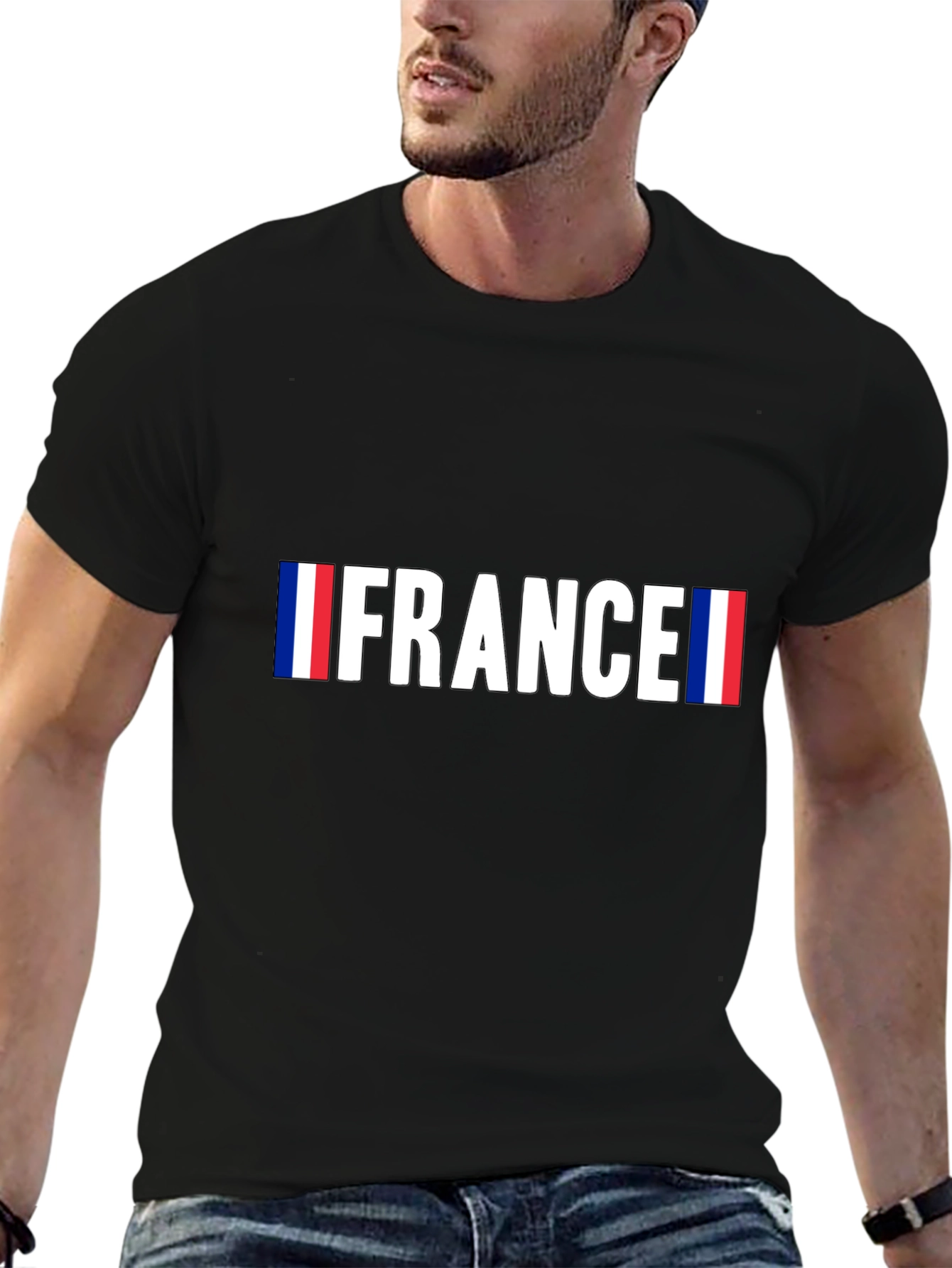 France T-Shirt Patriotic Tee