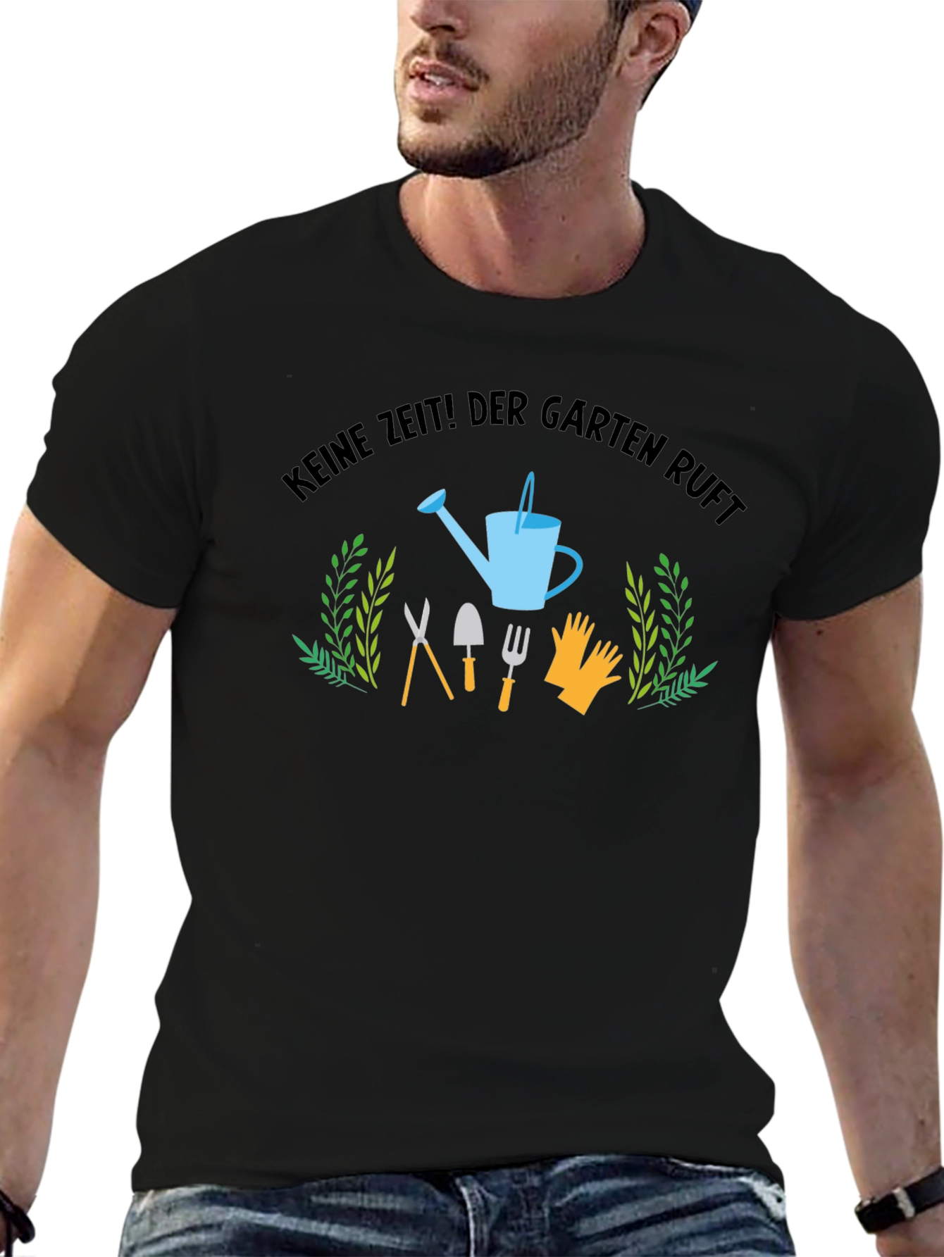 Gardening T-Shirt: Keine Zeit! Der Garten Ruft