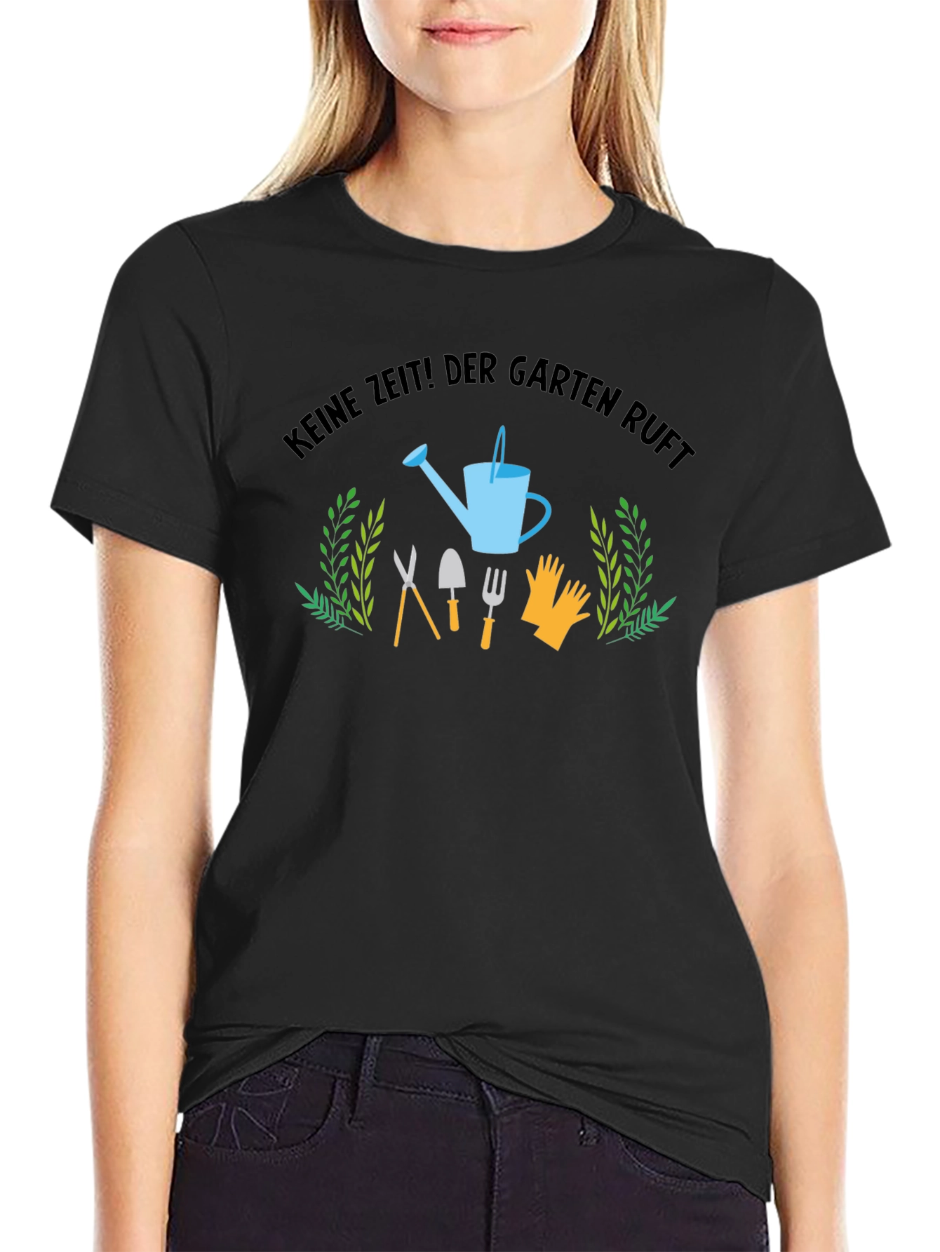 Gardening T-Shirt: Keine Zeit! Der Garten Ruft