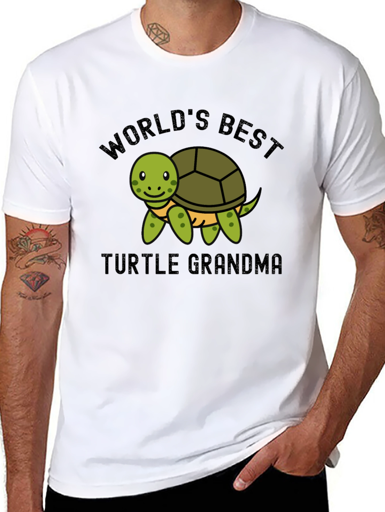 Worlds Best Turtle Grandma T-Shirt
