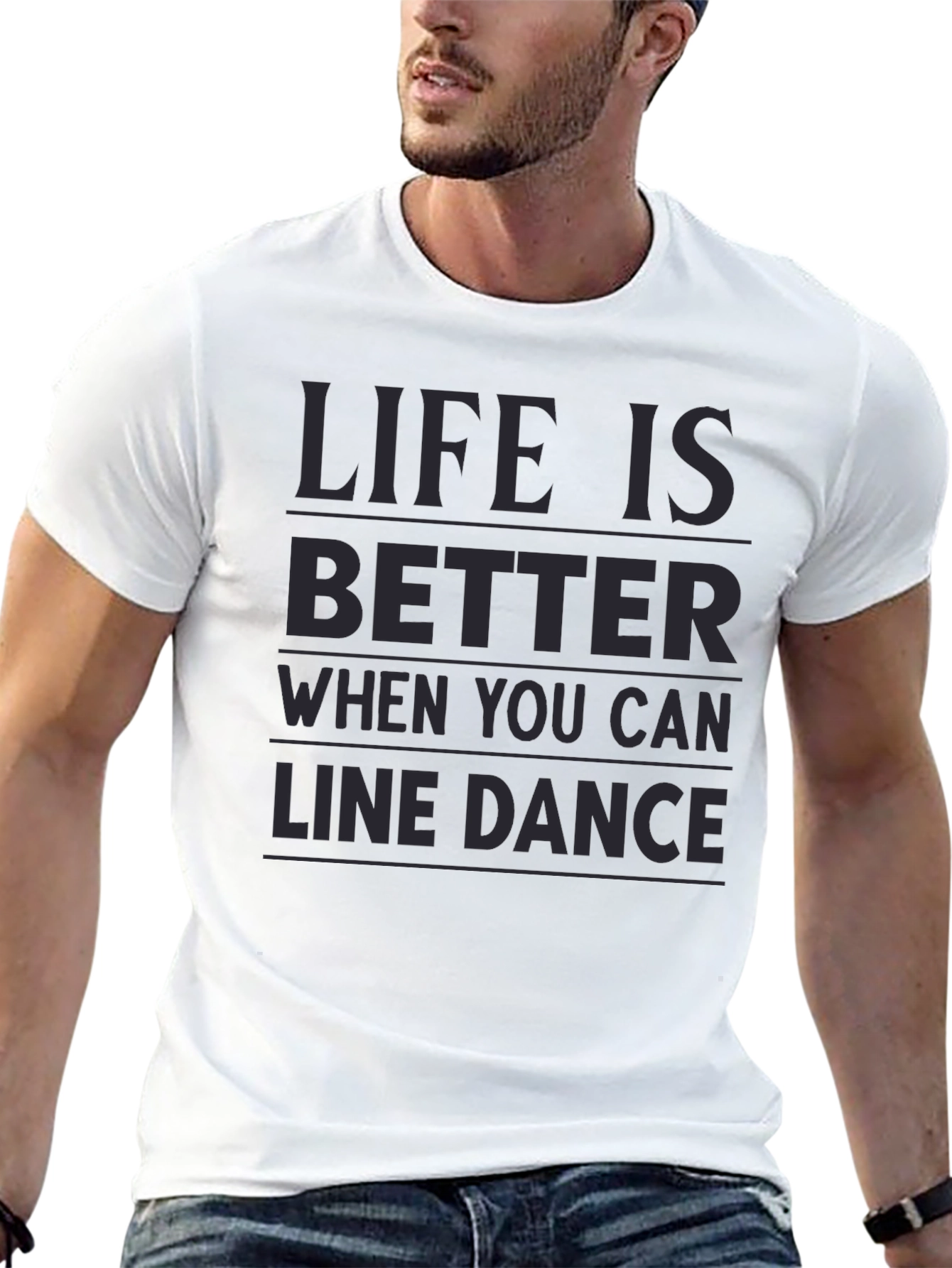 Line Dance Graphic Tee - Life is Better When...