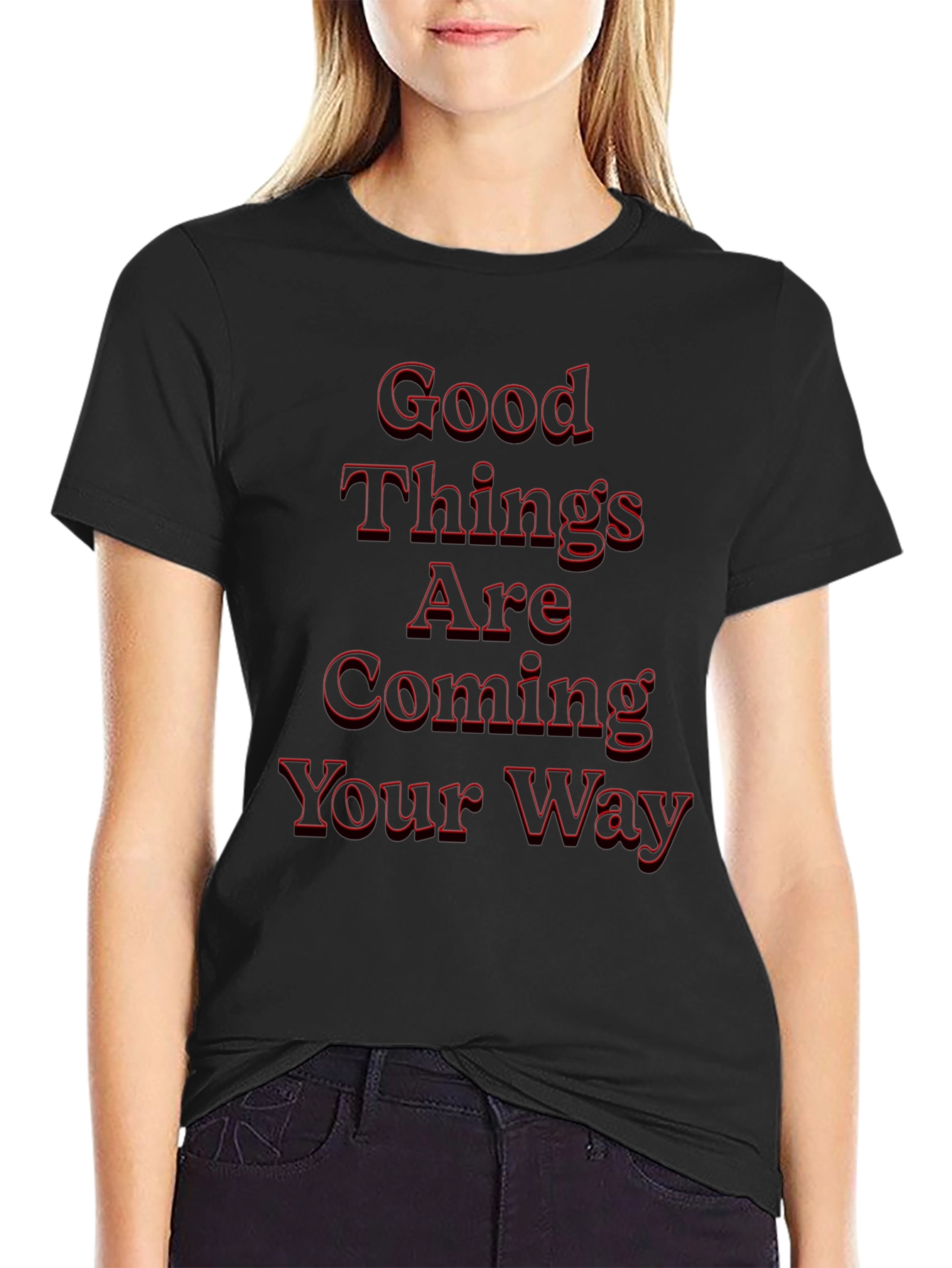 Good Things Graphic Tee - Black