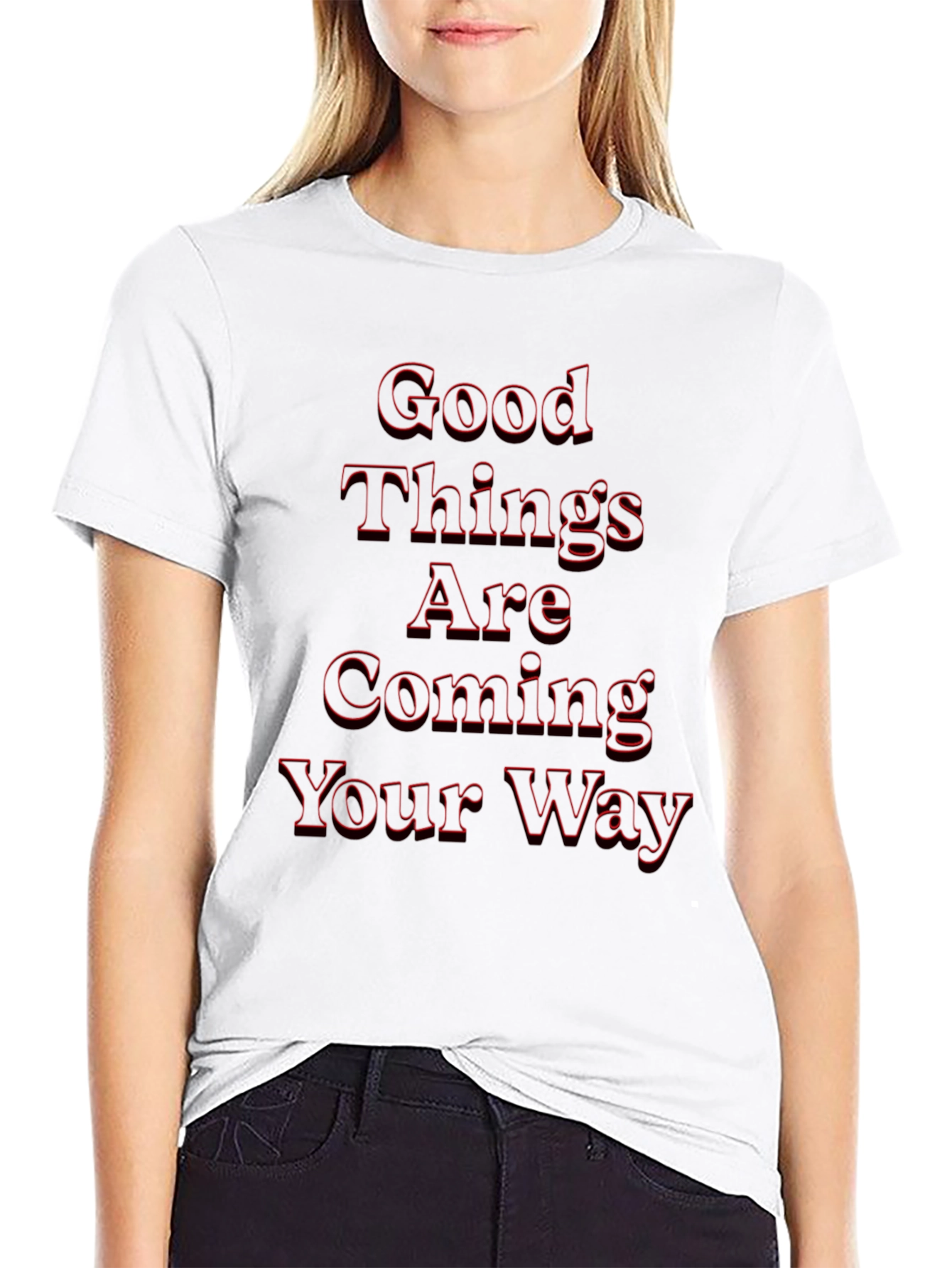 Good Things Graphic Tee - Black
