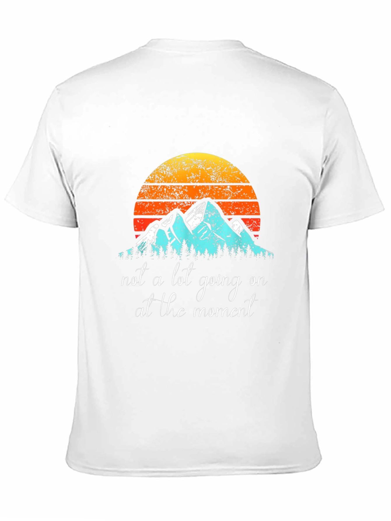 Mountain Sunset Graphic Tee - Unisex Casual Shirt