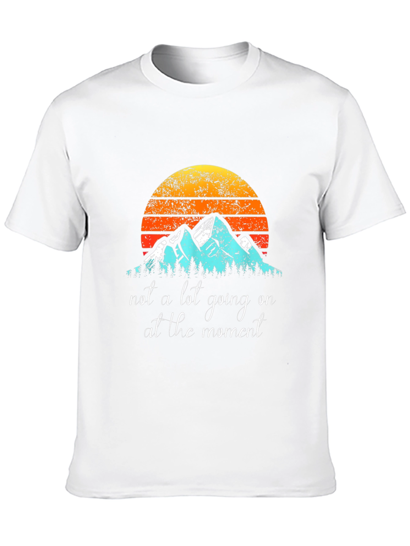 Mountain Sunset Graphic Tee - Unisex Casual Shirt