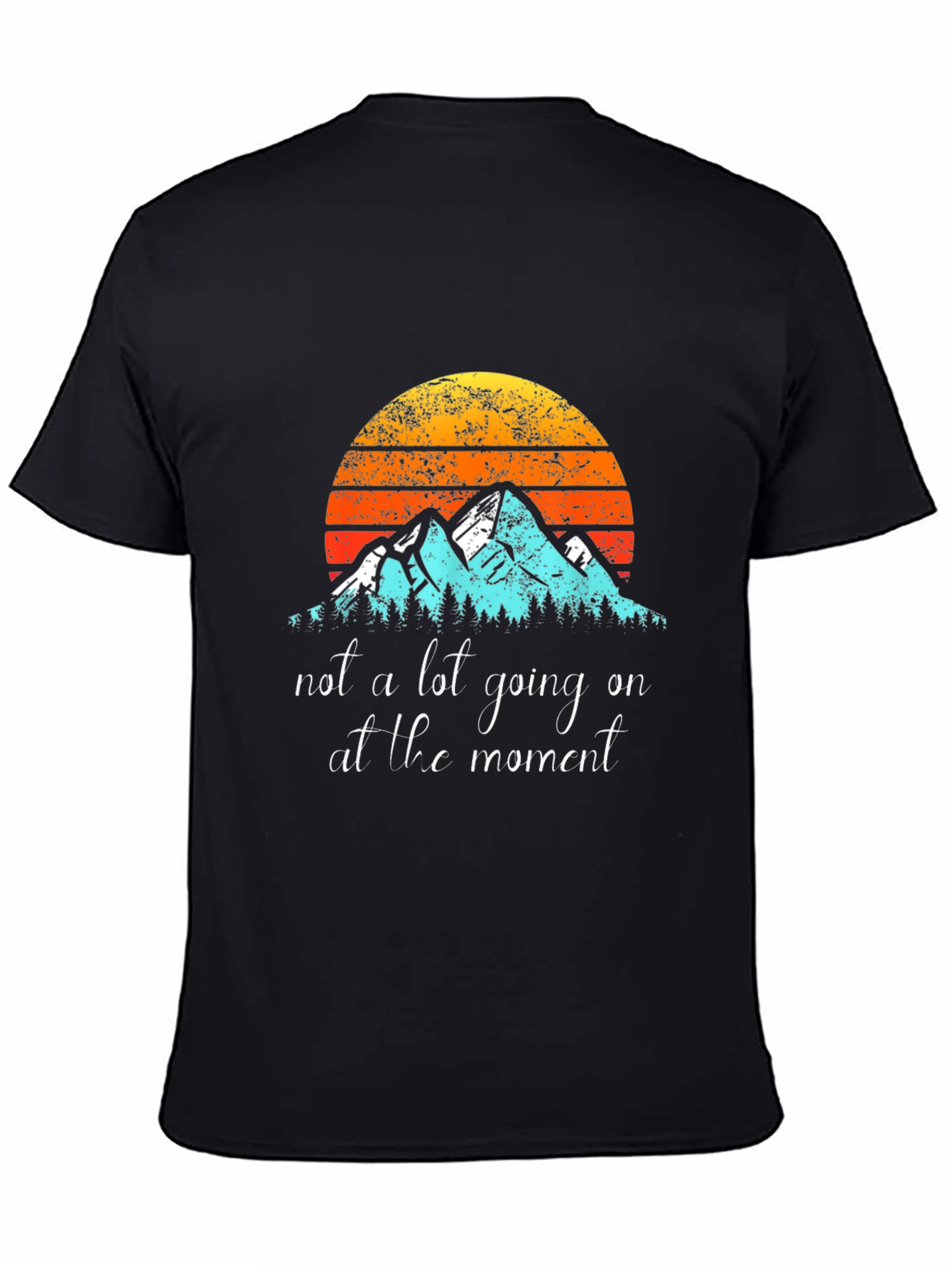 Mountain Sunset Graphic Tee - Unisex Casual Shirt