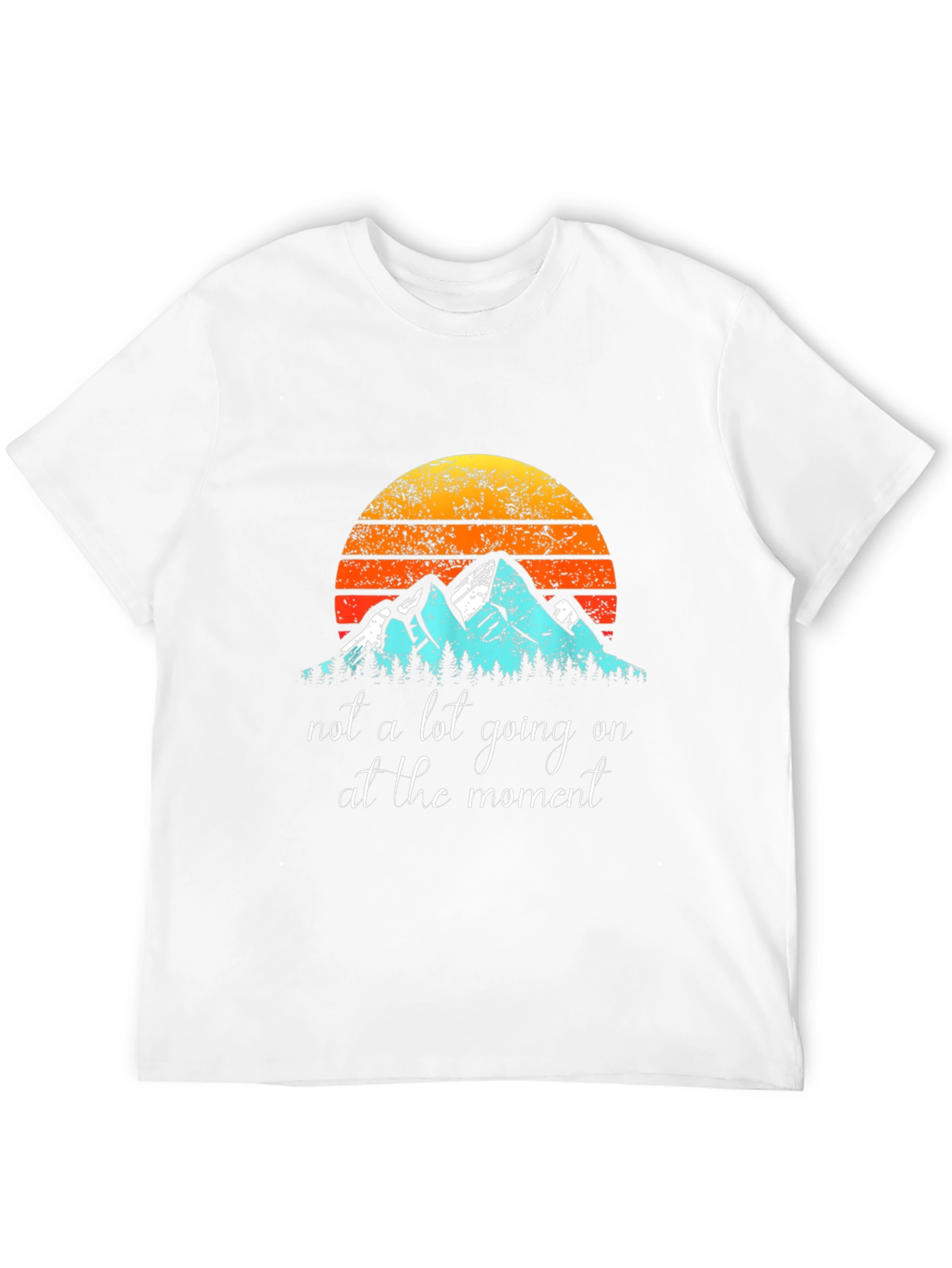 Mountain Sunset Graphic Tee - Unisex Casual Shirt