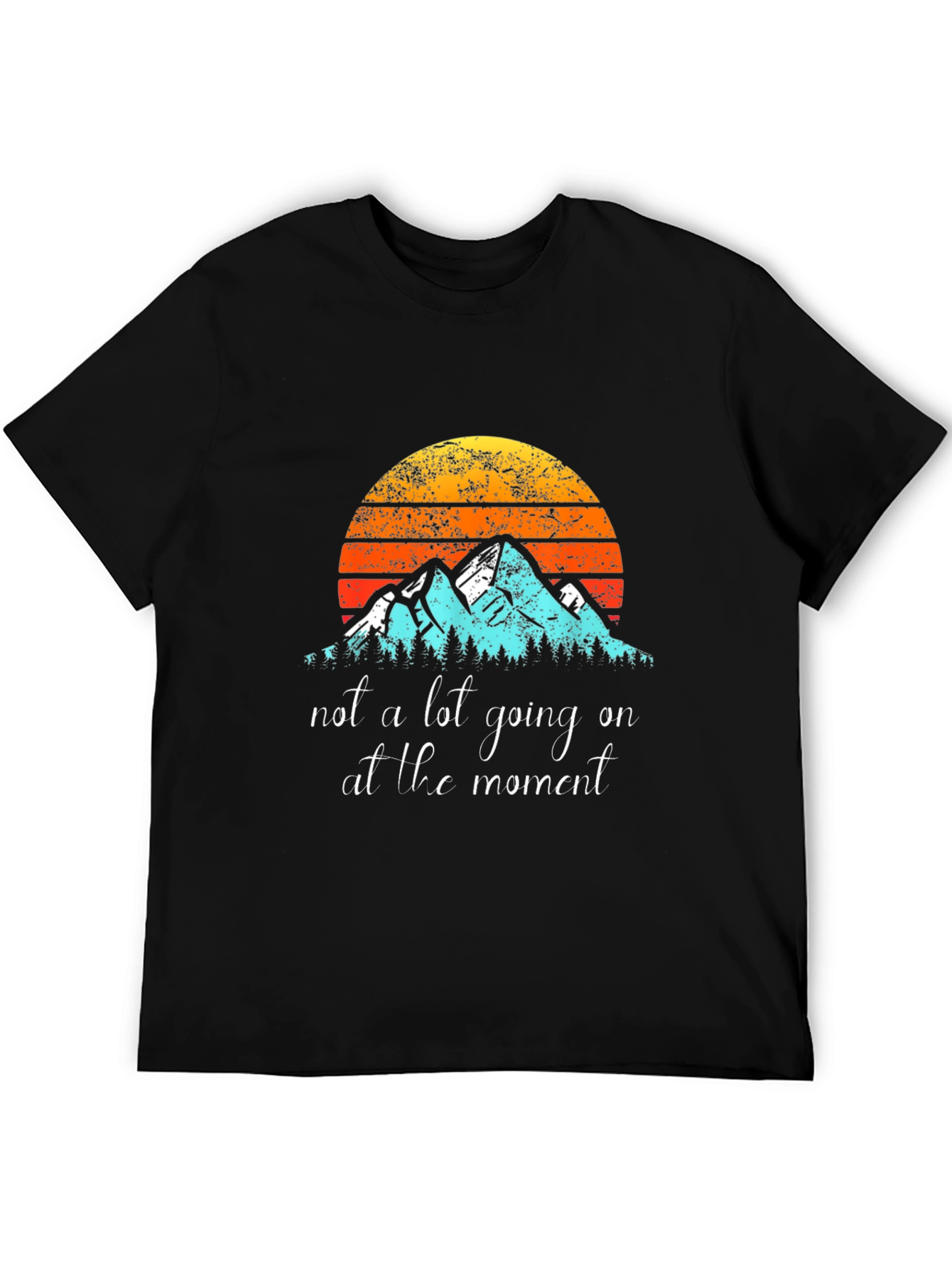 Mountain Sunset Graphic Tee - Unisex Casual Shirt