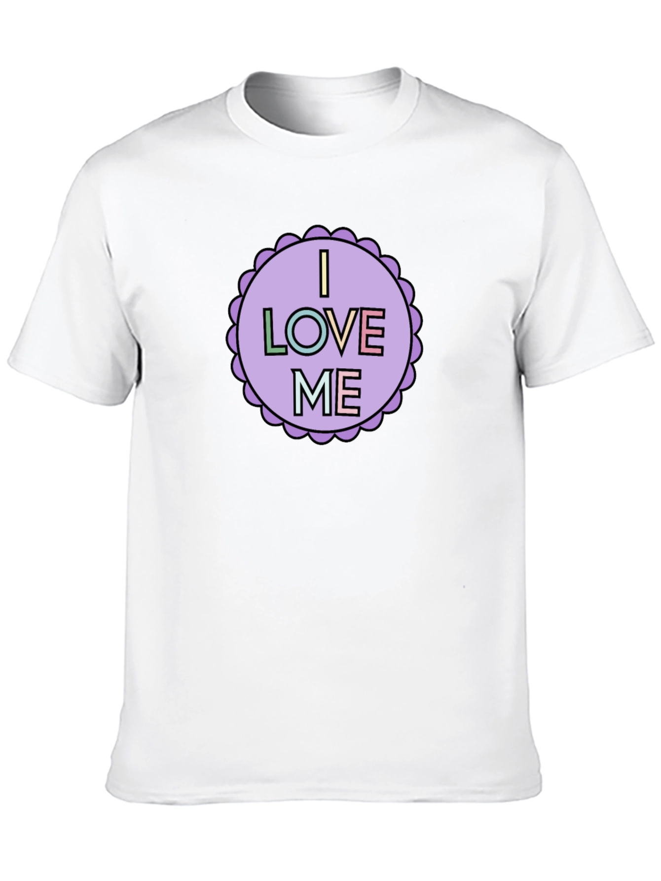 I Love Me Graphic Tee - Black Unisex Shirt