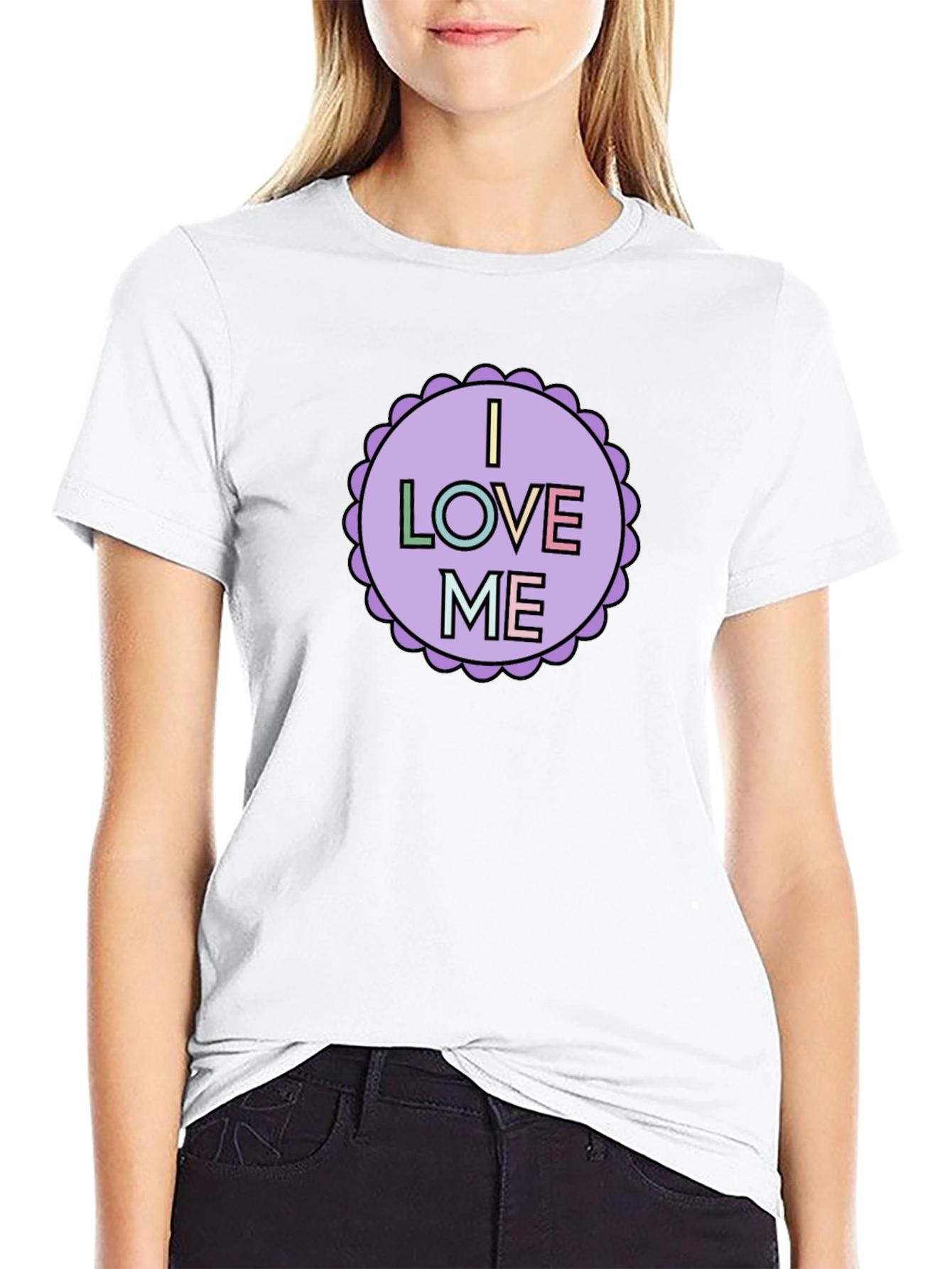 I Love Me Graphic Tee - Black Unisex Shirt