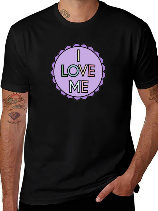I Love Me Graphic Tee - Black Unisex Shirt