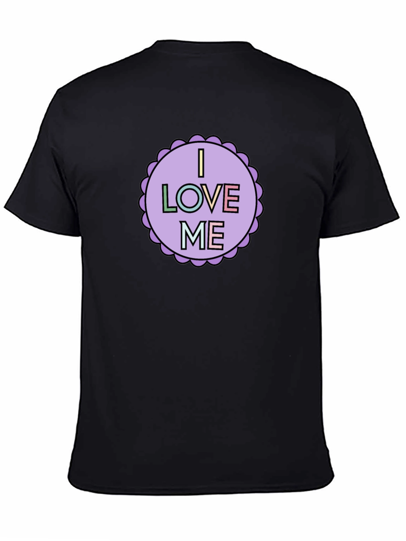 I Love Me Graphic Tee - Black Unisex Shirt