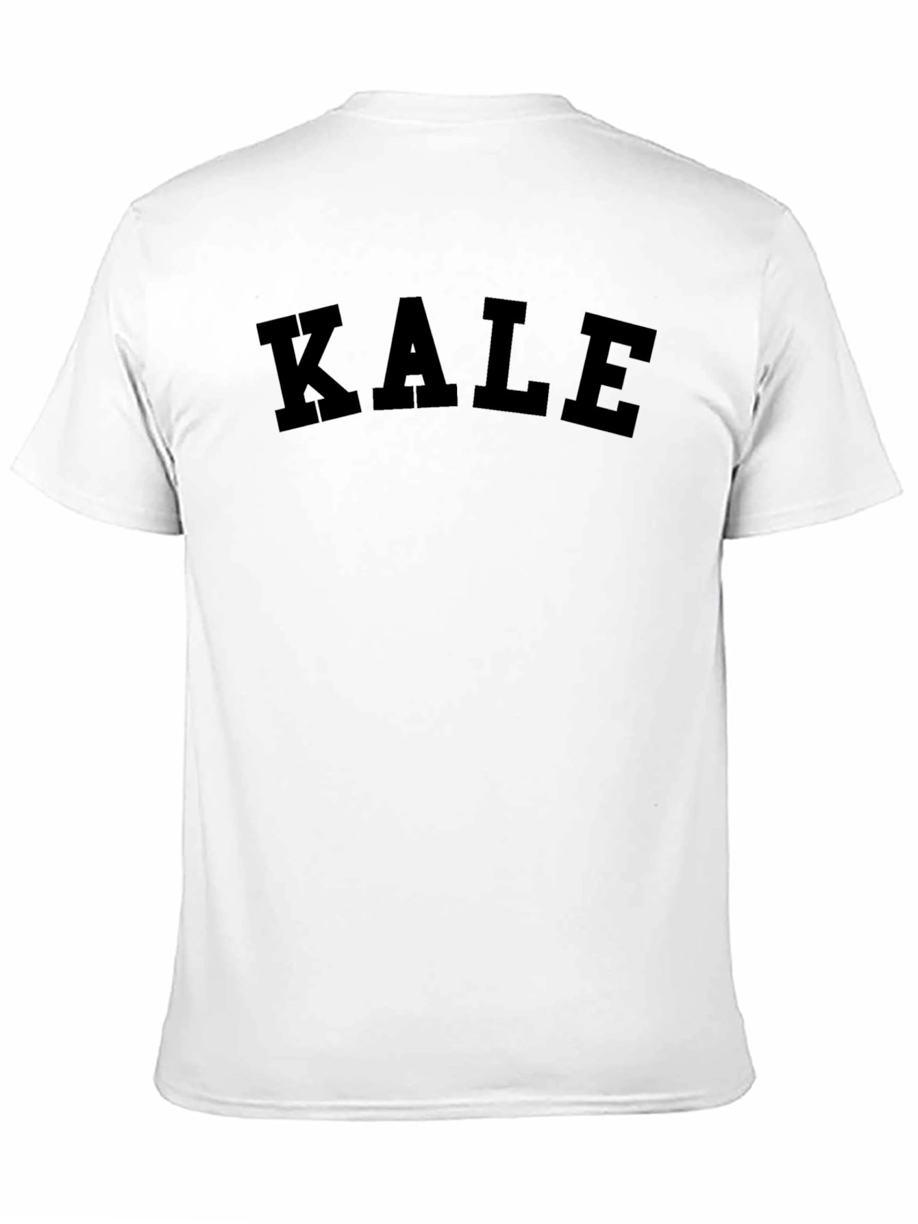 KALE Graphic Print Crew Neck T-Shirt