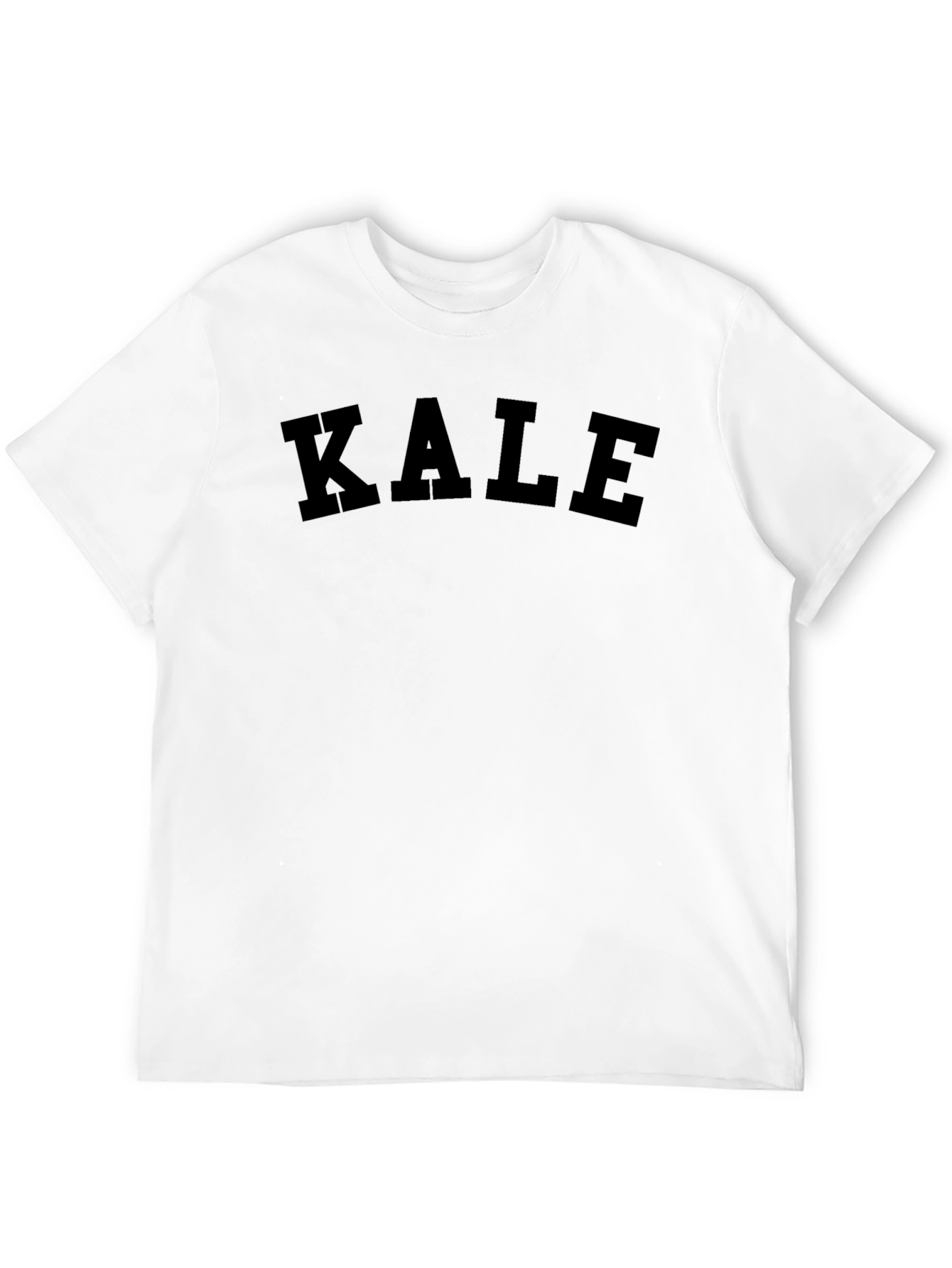 KALE Graphic Print Crew Neck T-Shirt
