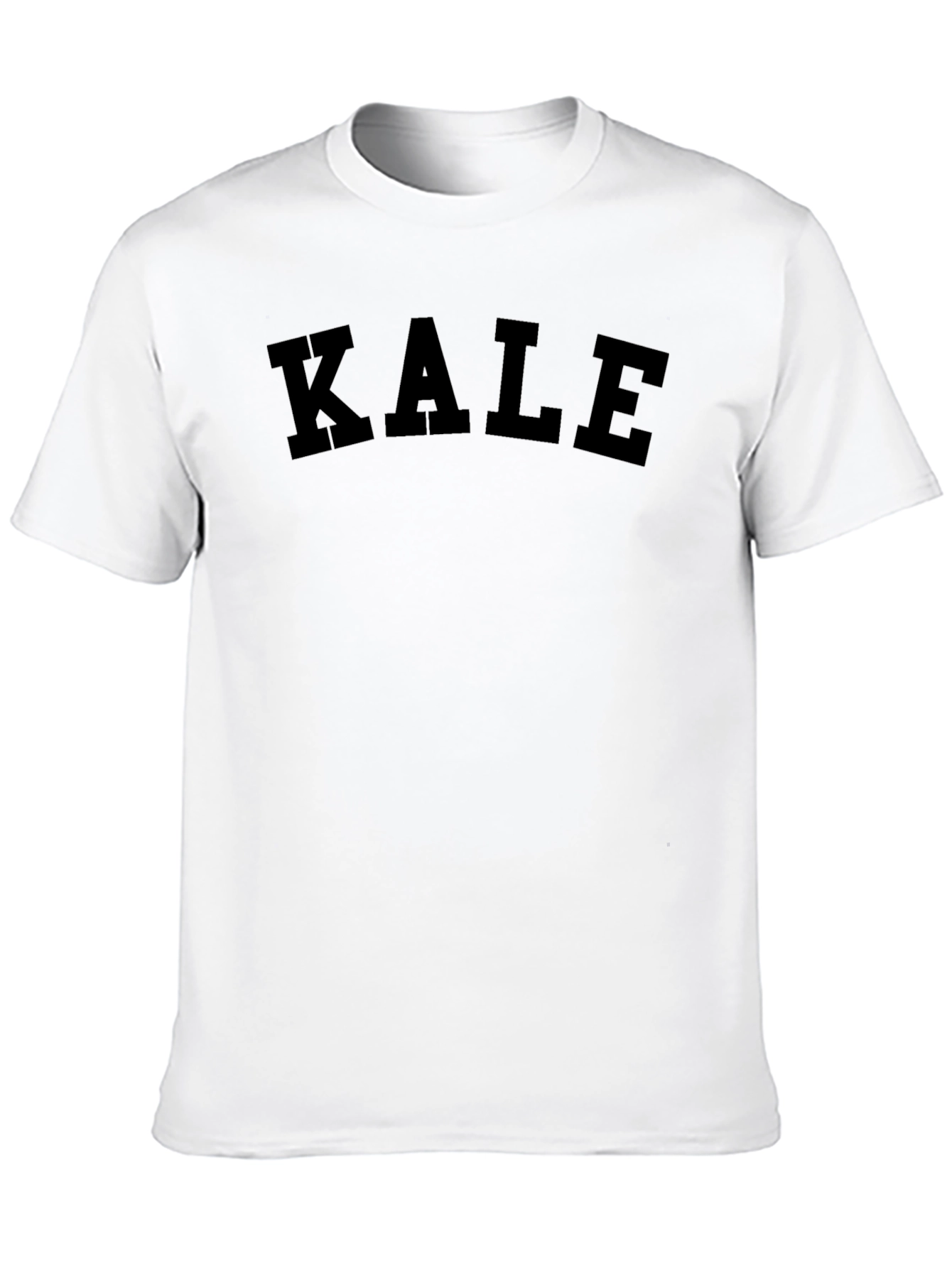 KALE Graphic Print Crew Neck T-Shirt