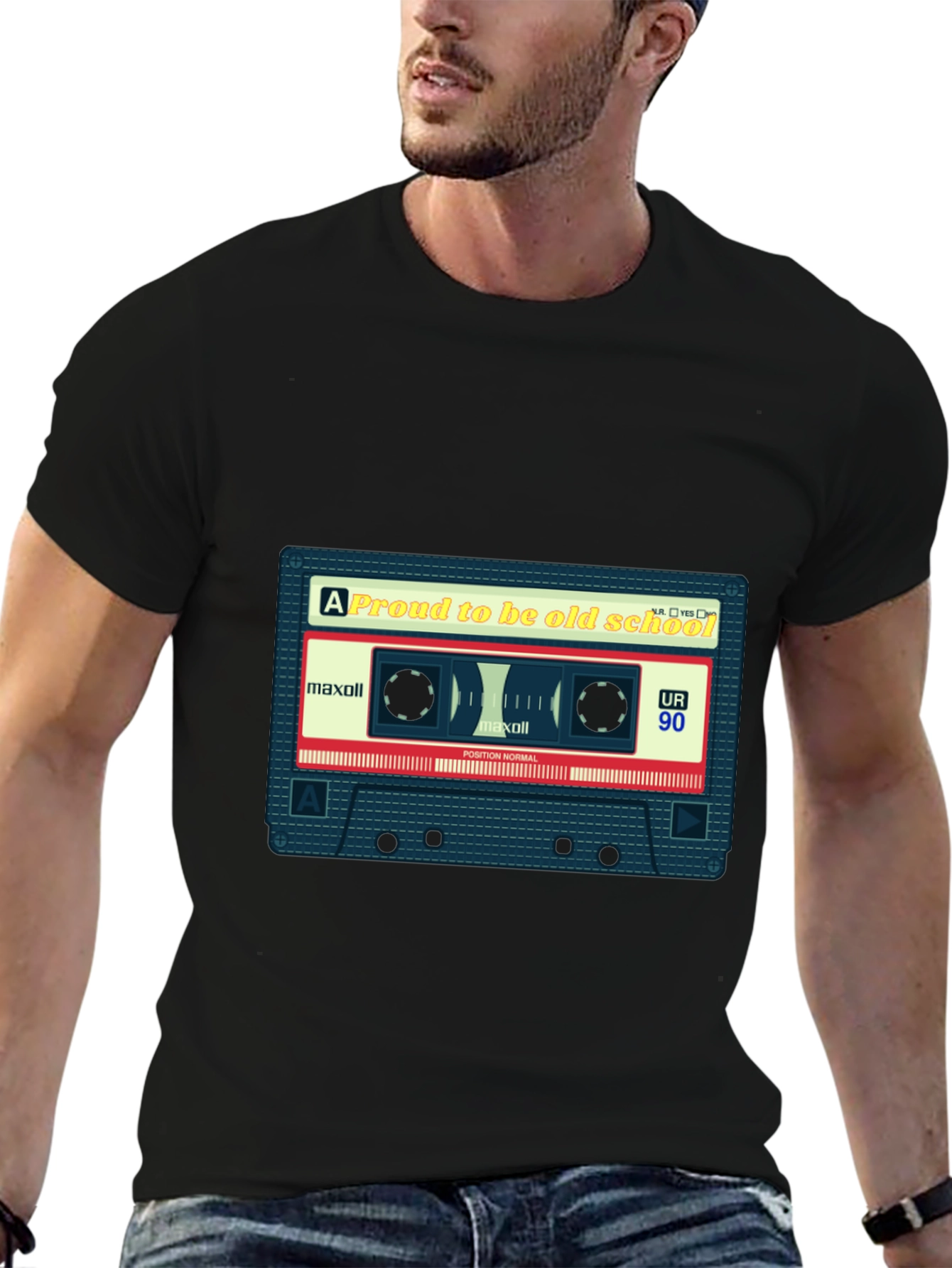 Retro Cassette Tape T-Shirt - Old School Cool