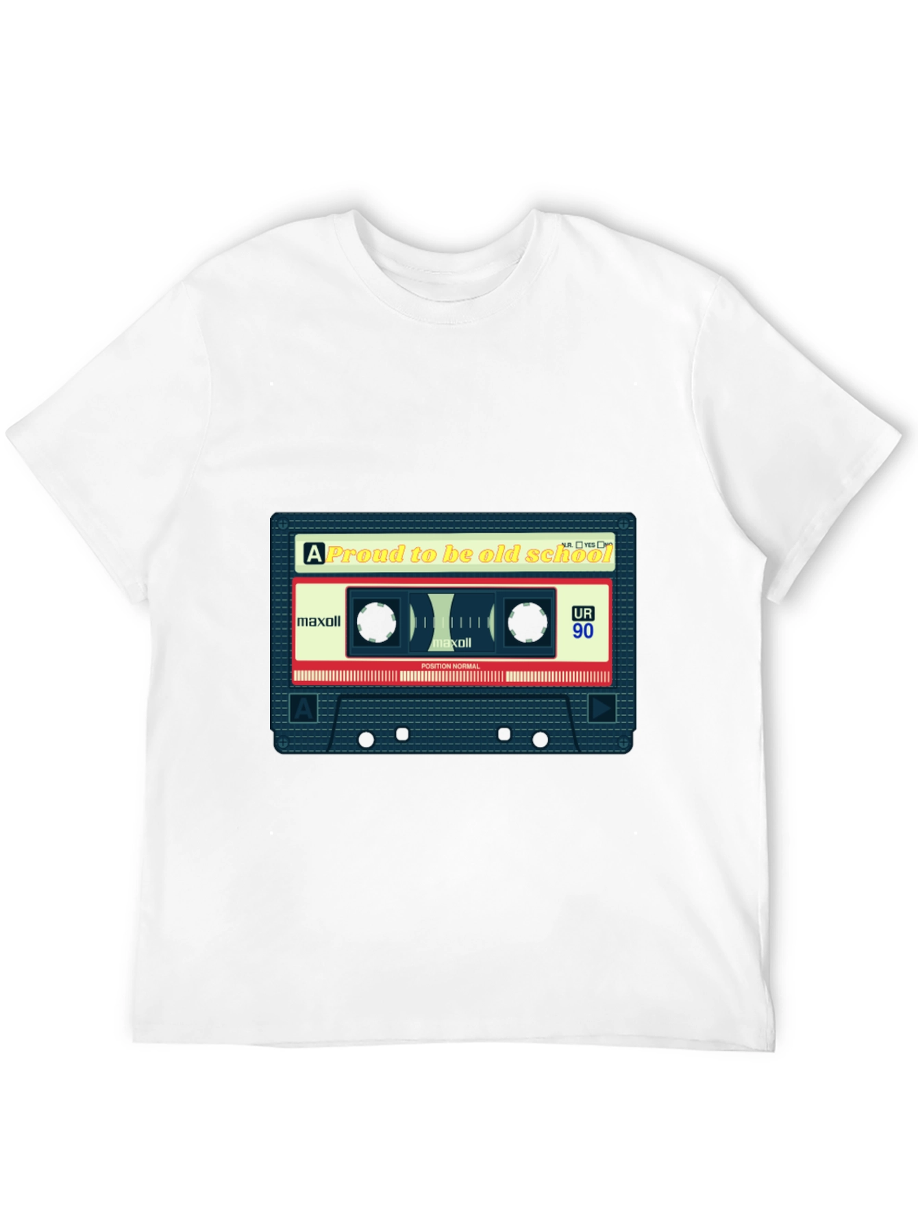 Retro Cassette Tape T-Shirt - Old School Cool