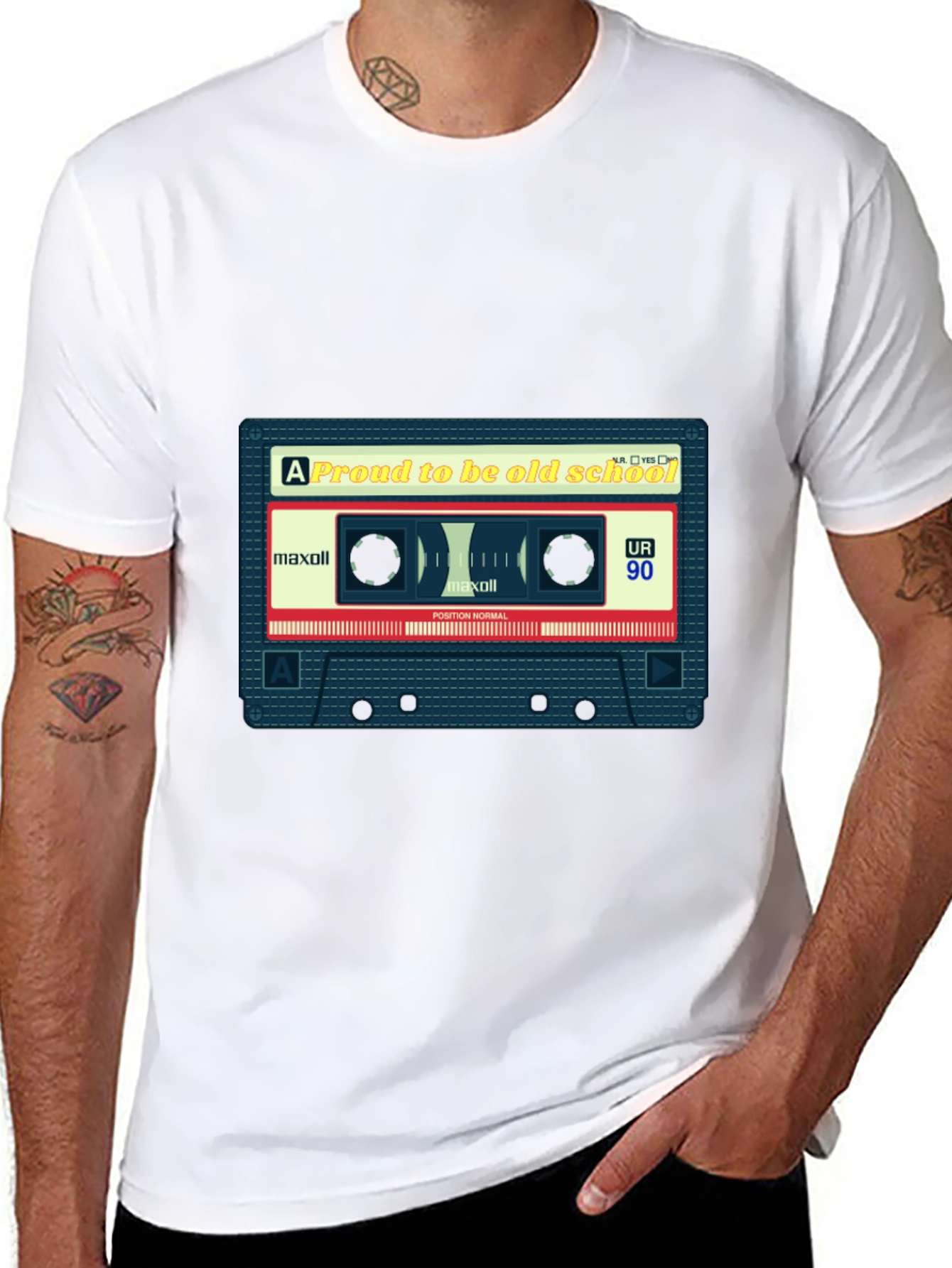 Retro Cassette Tape T-Shirt - Old School Cool
