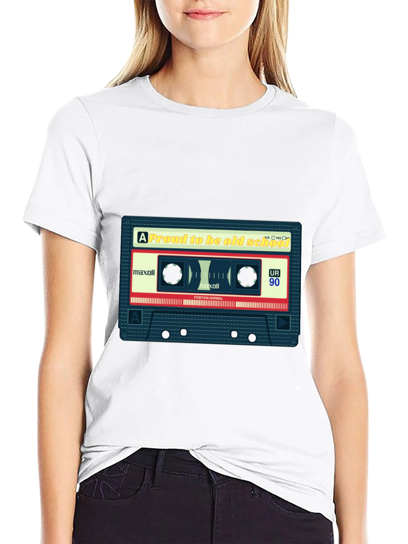 Retro Cassette Tape T-Shirt - Old School Cool