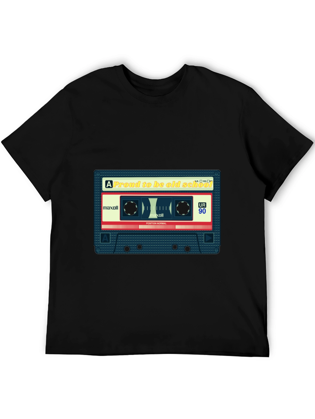 Retro Cassette Tape T-Shirt - Old School Cool