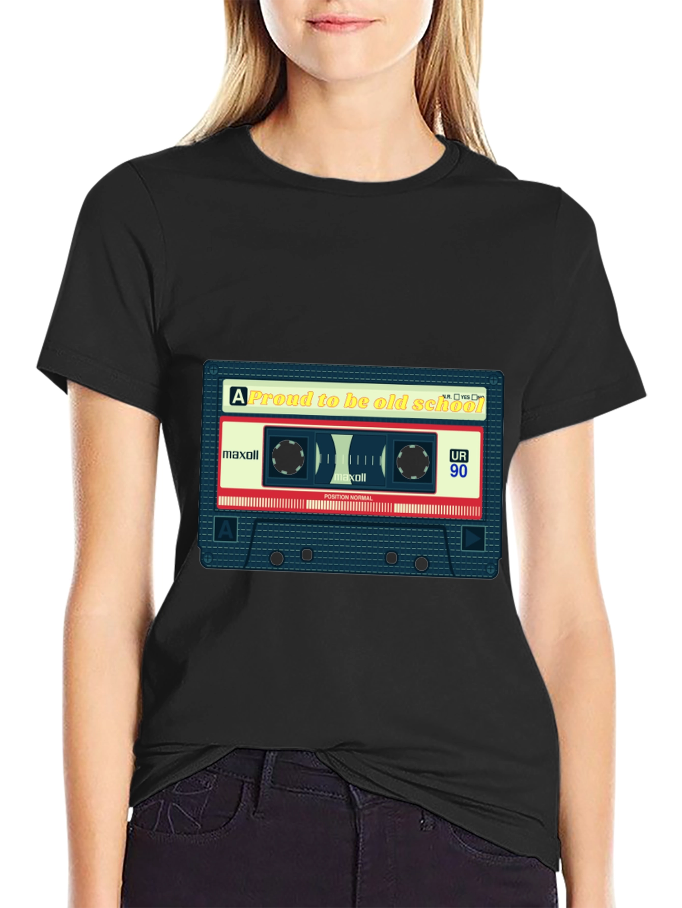 Retro Cassette Tape T-Shirt - Old School Cool