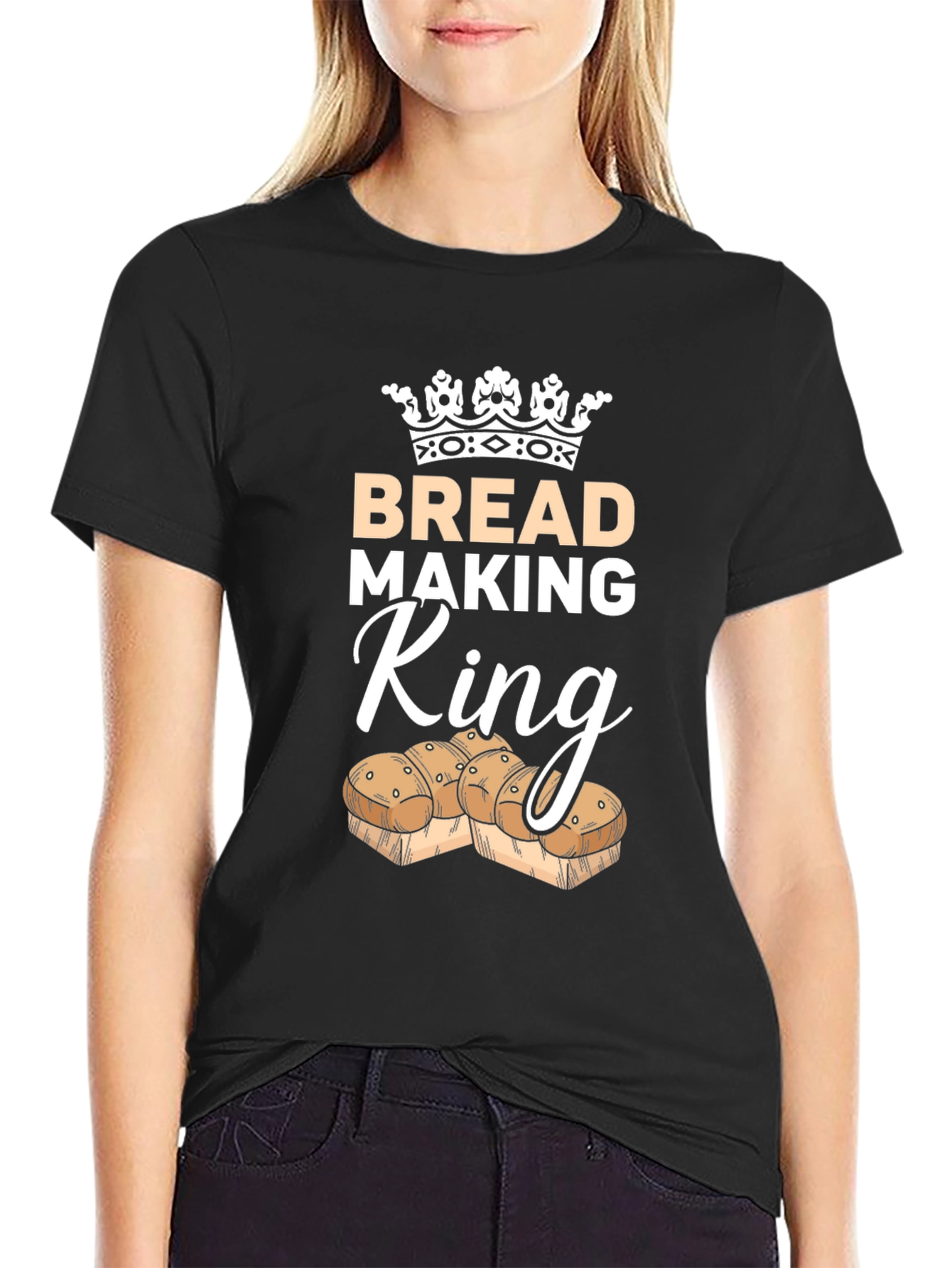 Bread Making King Graphic T-Shirt