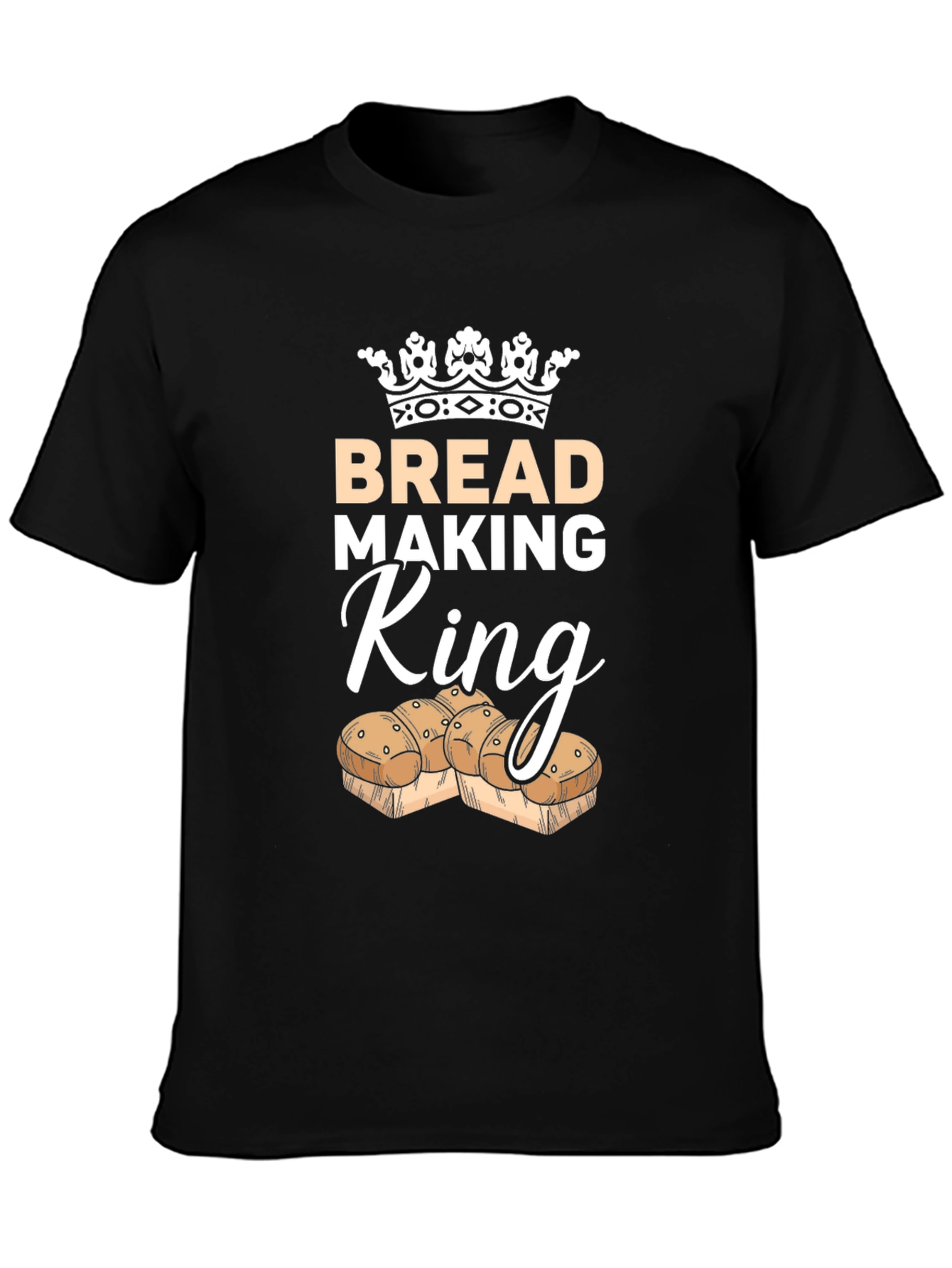 Bread Making King Graphic T-Shirt