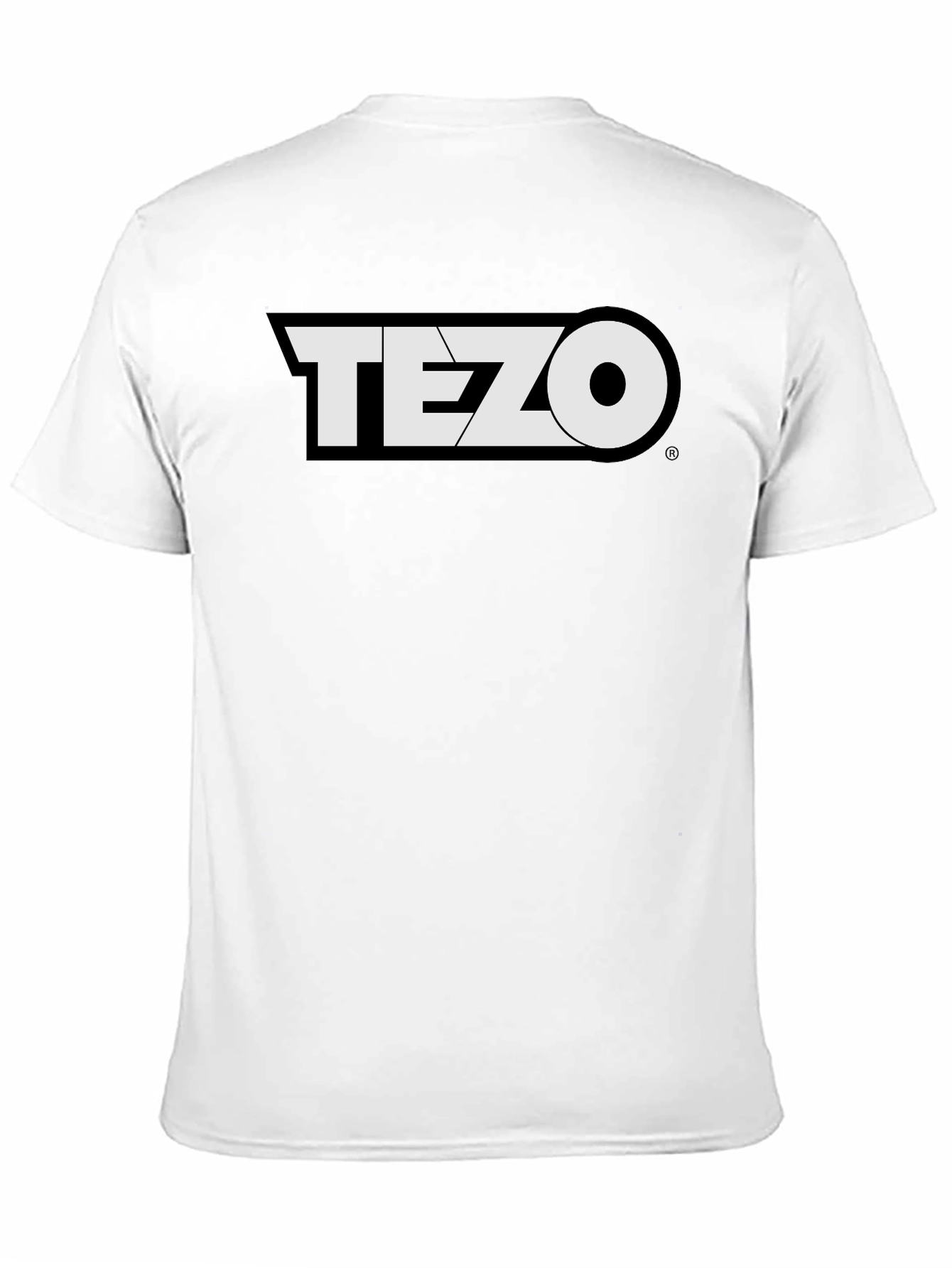 Tezo Black T-Shirt Crypto Design