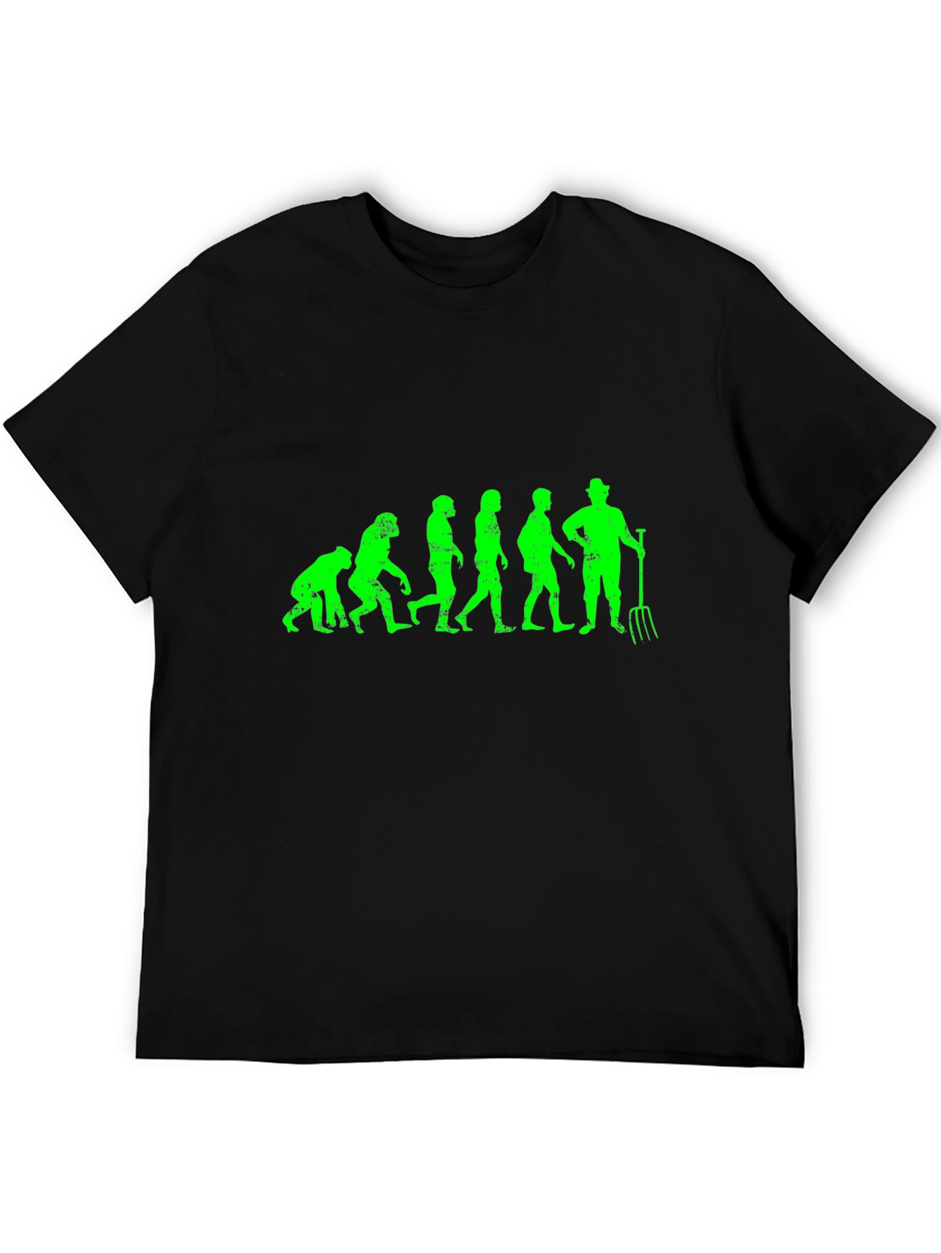 Evolution of Farmer T-Shirt - Funny Graphic Tee