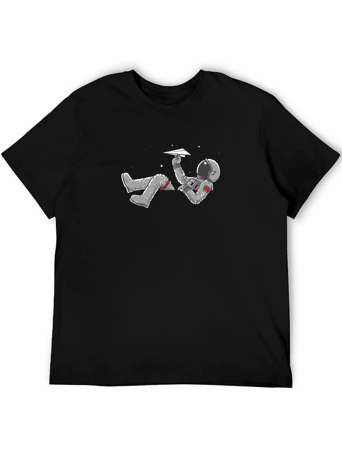 Astronaut Paper Airplane T-Shirt - Relaxed Fit