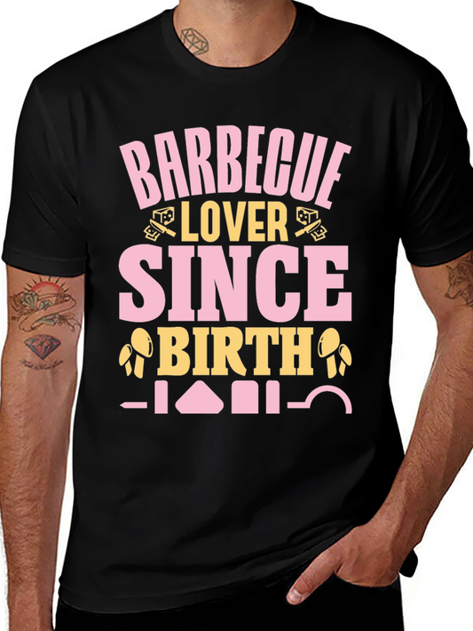 Barbecue Lover Since Birth Graphic T-Shirt