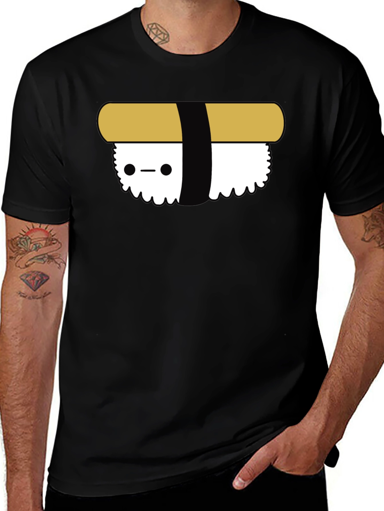 Sushi Graphic Tee - Unique Foodie Design