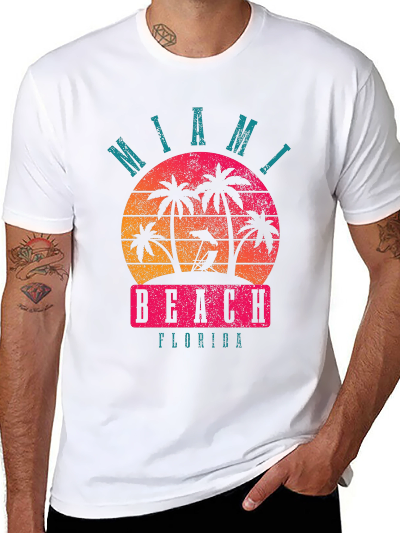Miami Beach Florida Graphic Tee