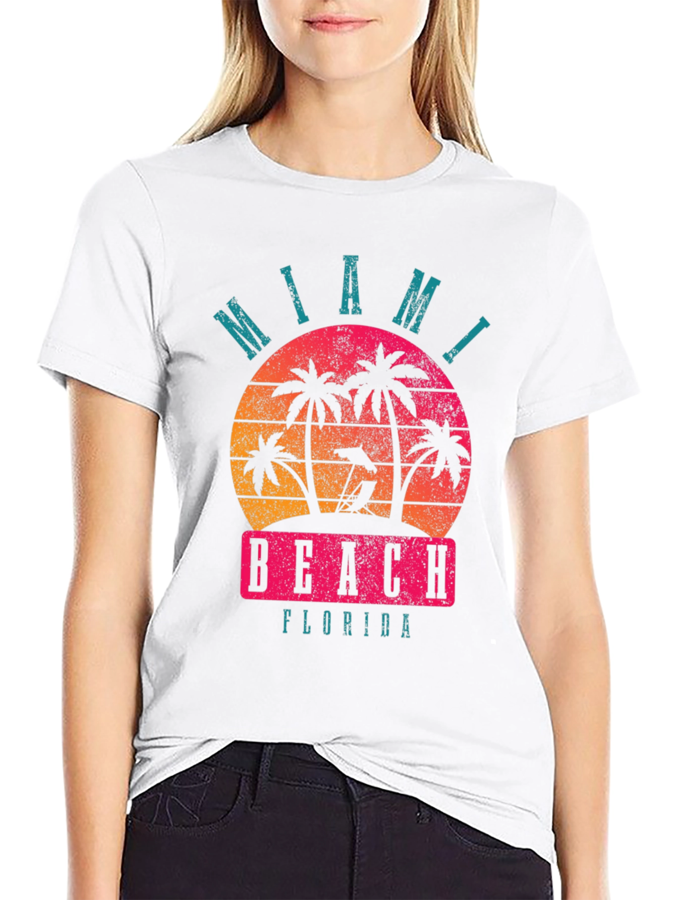 Miami Beach Florida Graphic Tee