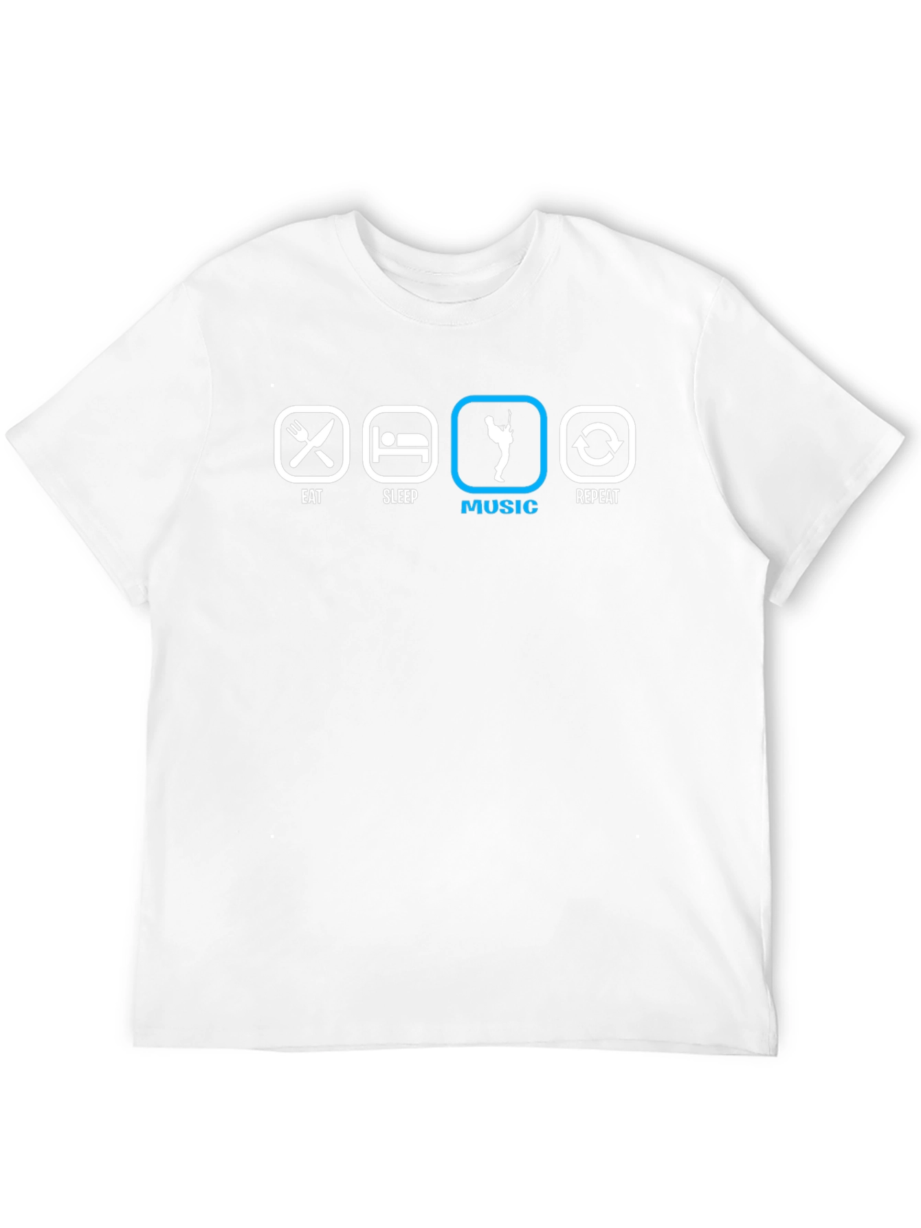Eat Sleep Music Repeat T-Shirt - Musicians Life