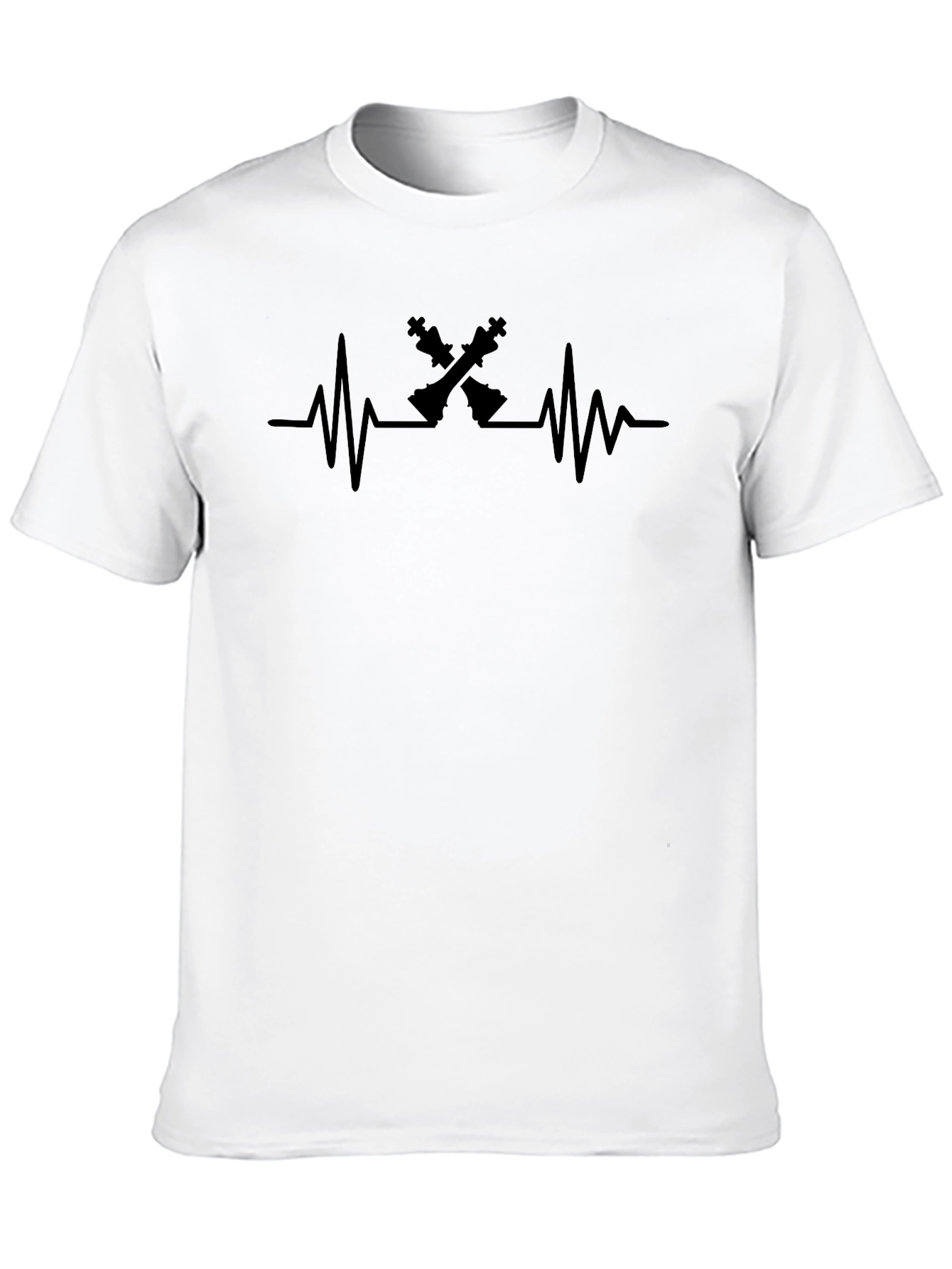 Chess Heartbeat T-Shirt - Chess Lover Tee