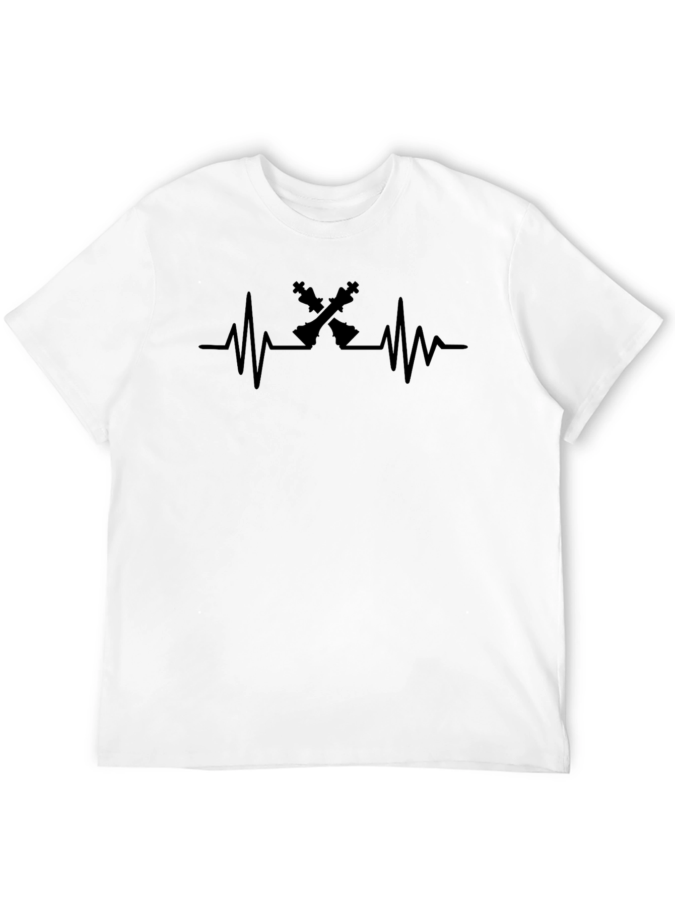 Chess Heartbeat T-Shirt - Chess Lover Tee
