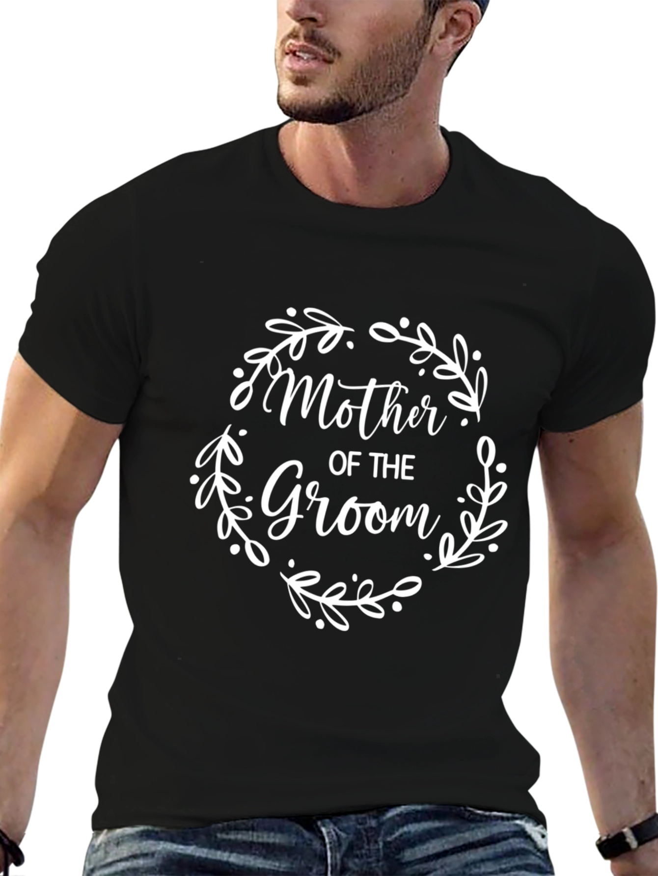 Mother of the Groom Black T-Shirt