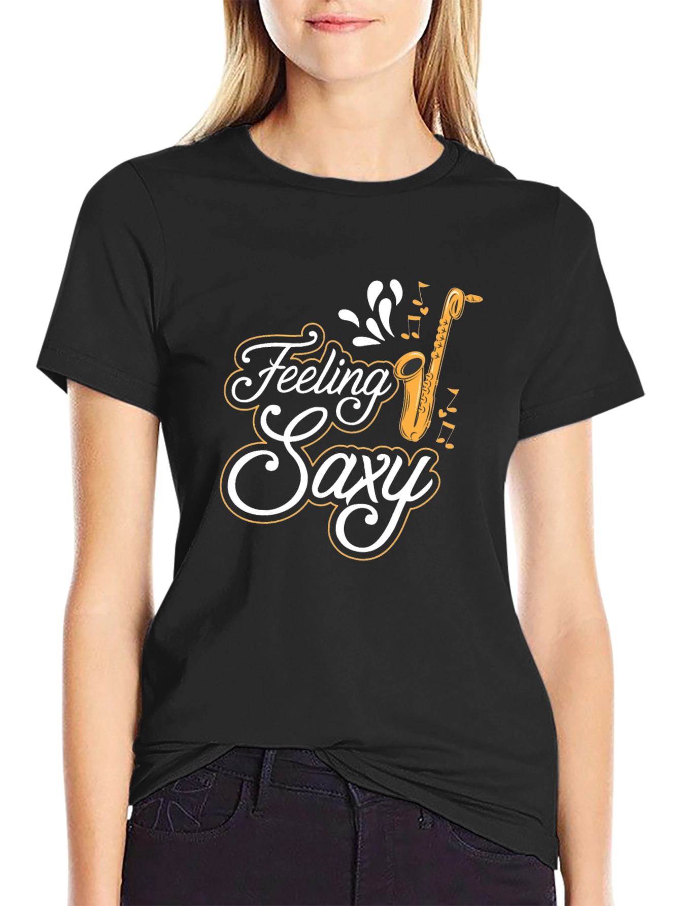 Feeling Saxy T-Shirt: Cool Saxophone Tee