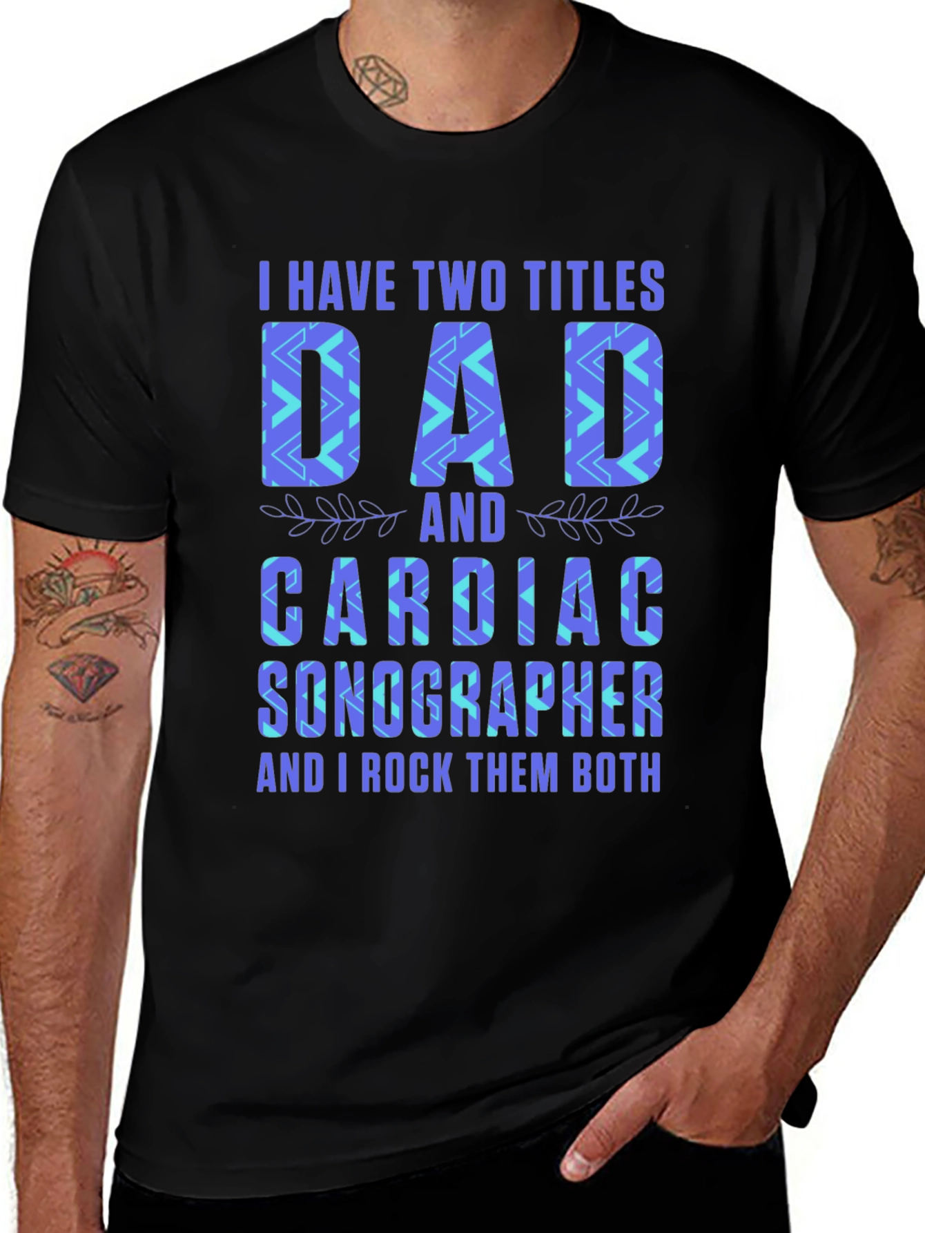 Dad Cardiac Sonographer T-Shirt