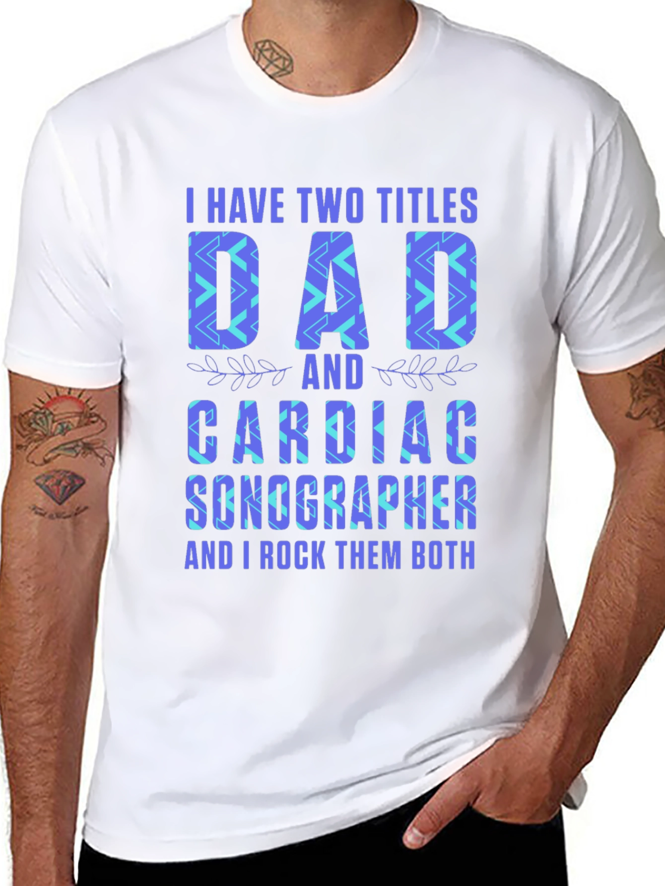 Dad Cardiac Sonographer T-Shirt