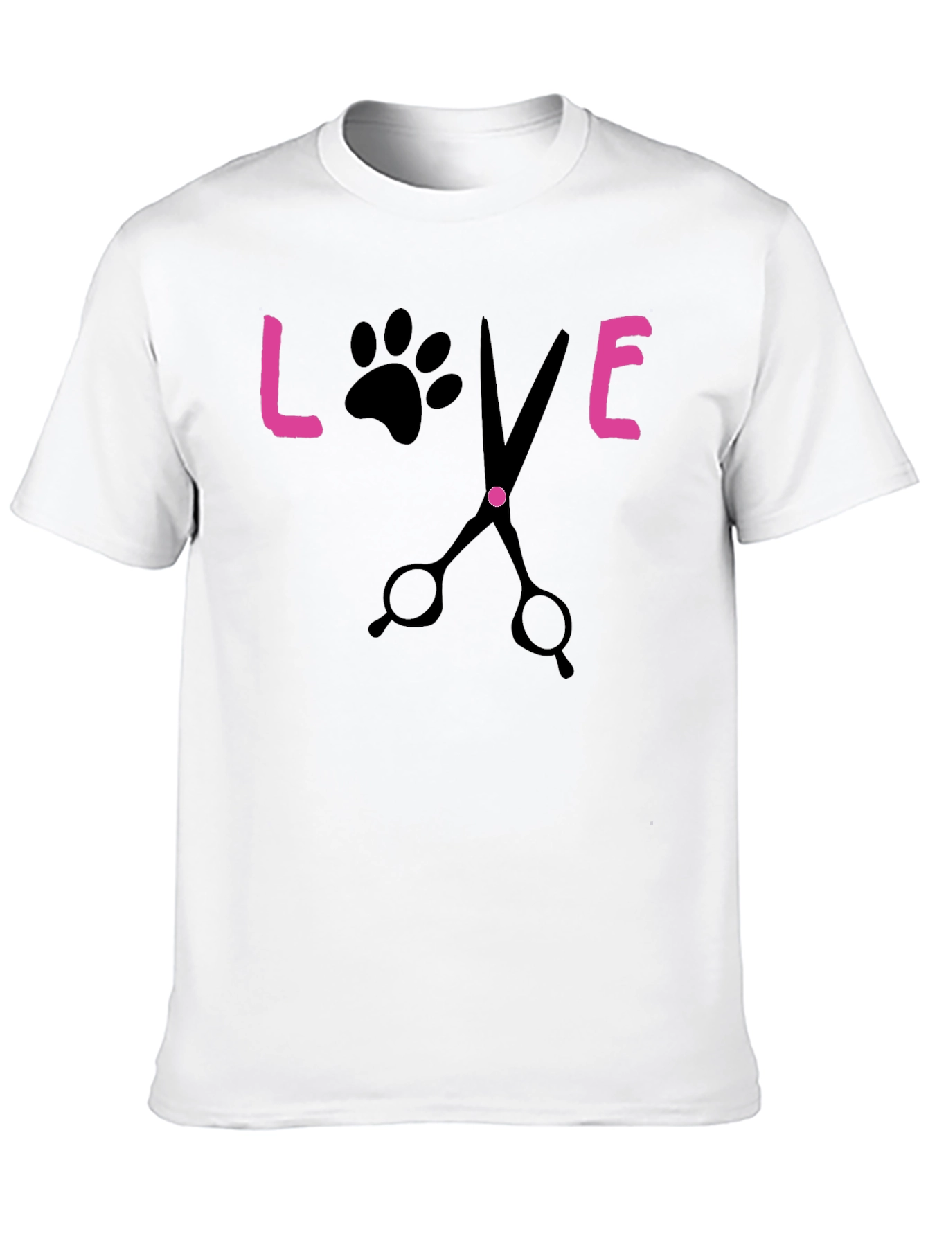 Love Grooming Black T-Shirt