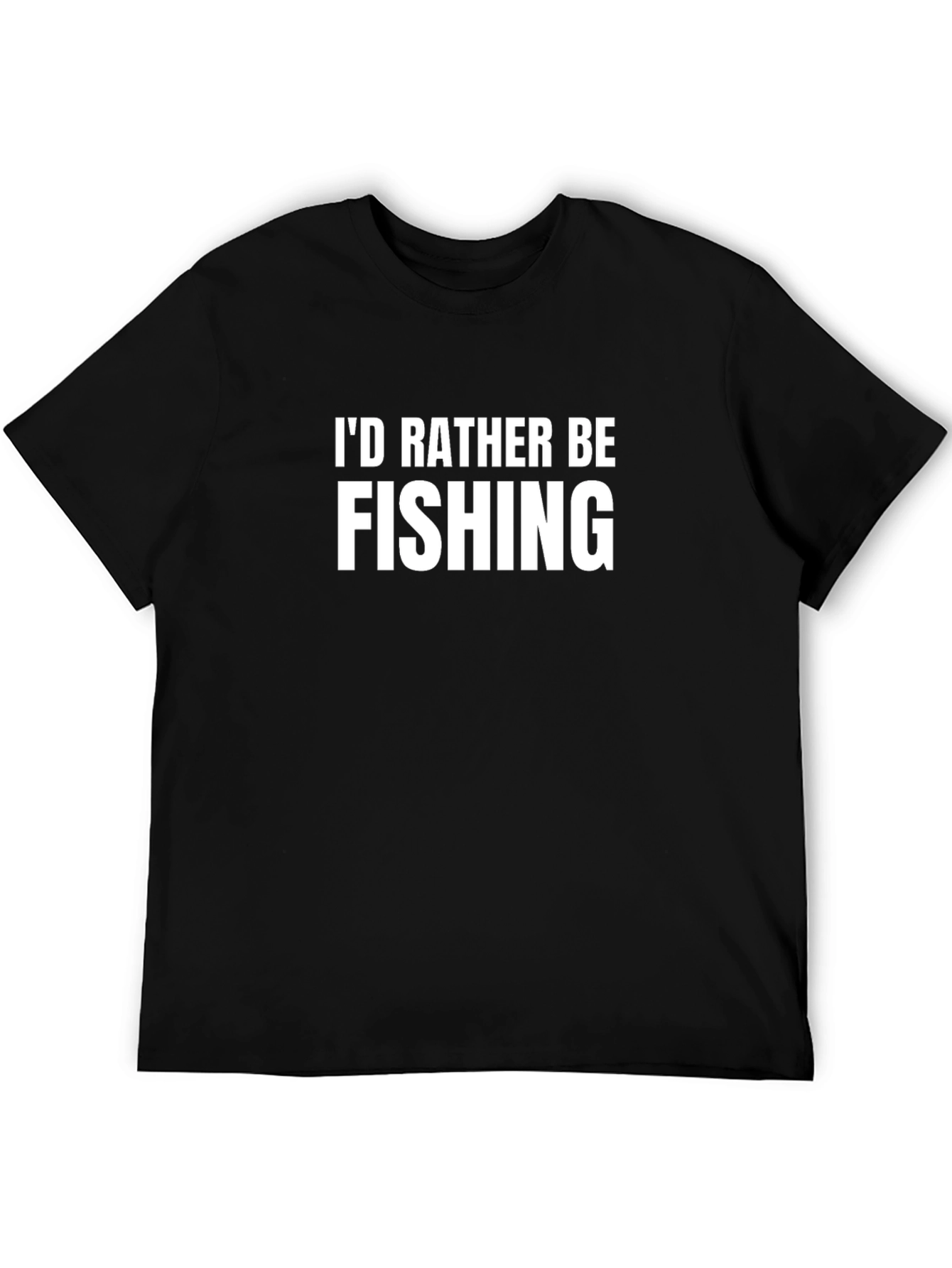 Id Rather Be Fishing T-Shirt