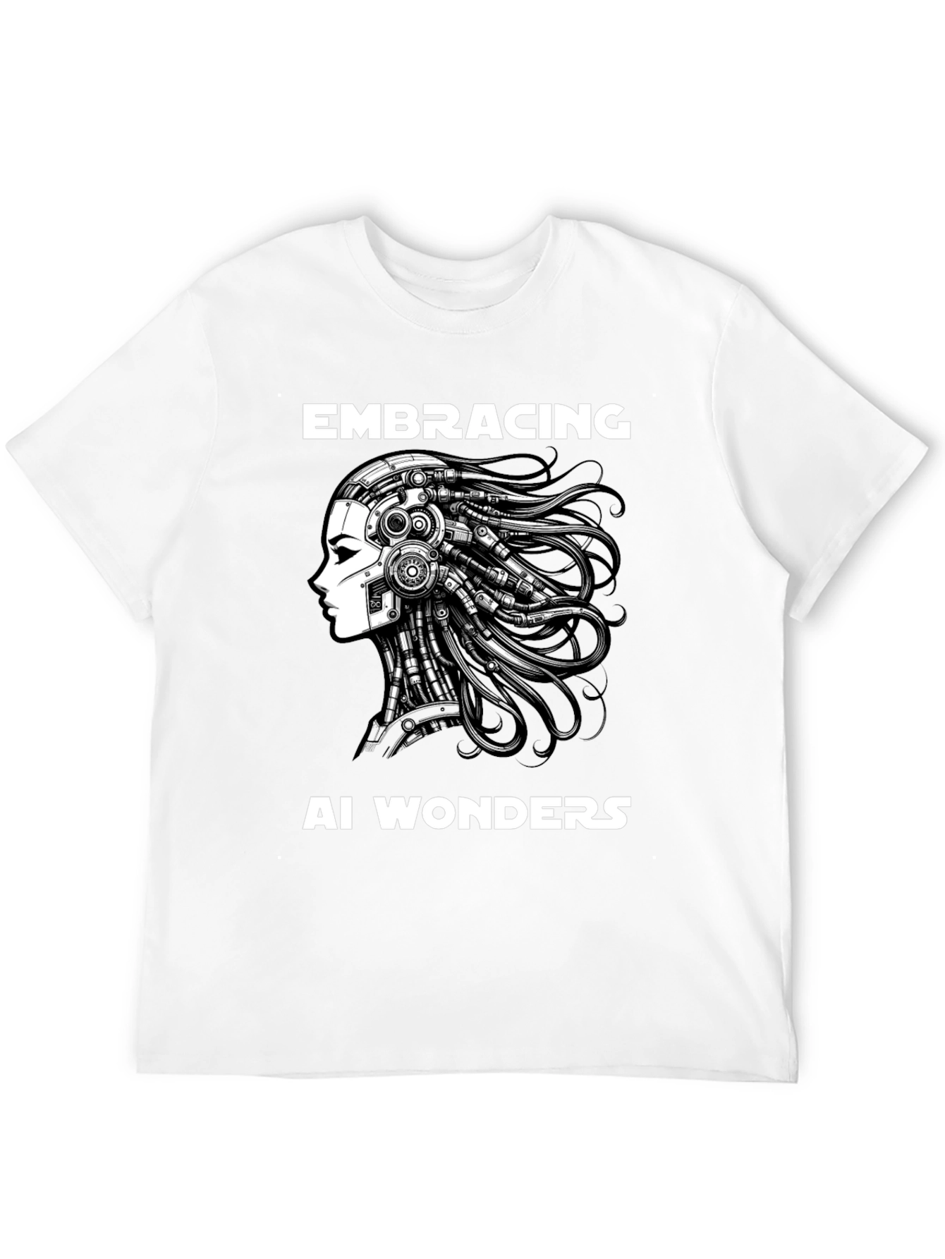 AI Wonders Graphic T-Shirt - Embrace the Future
