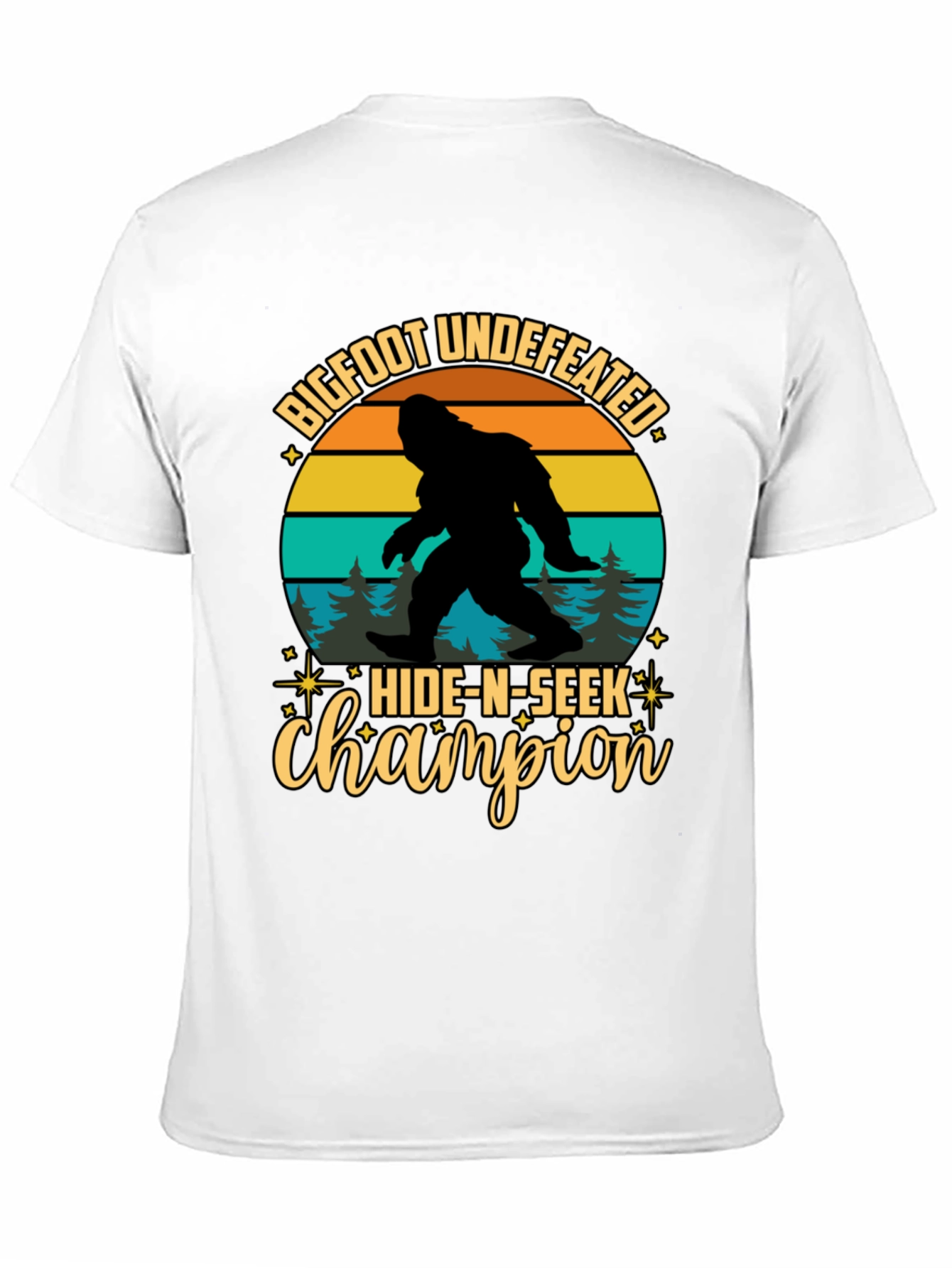 Bigfoot Hide-N-Seek Champion T-Shirt
