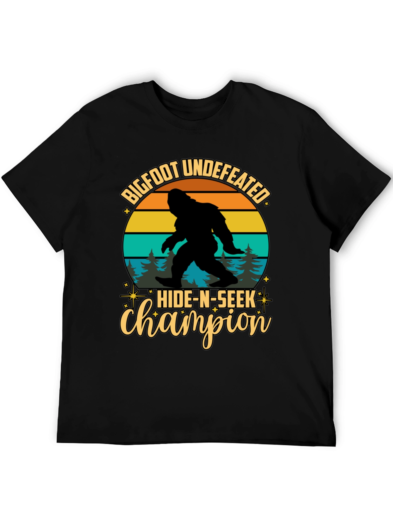 Bigfoot Hide-N-Seek Champion T-Shirt