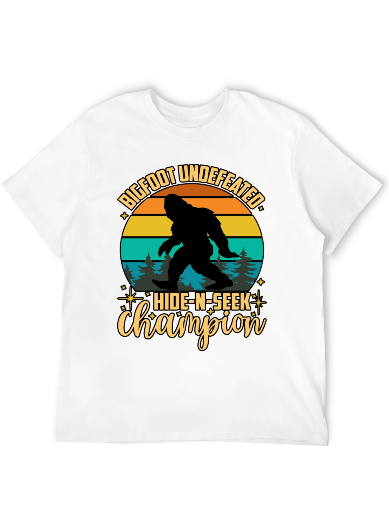 Bigfoot Hide-N-Seek Champion T-Shirt