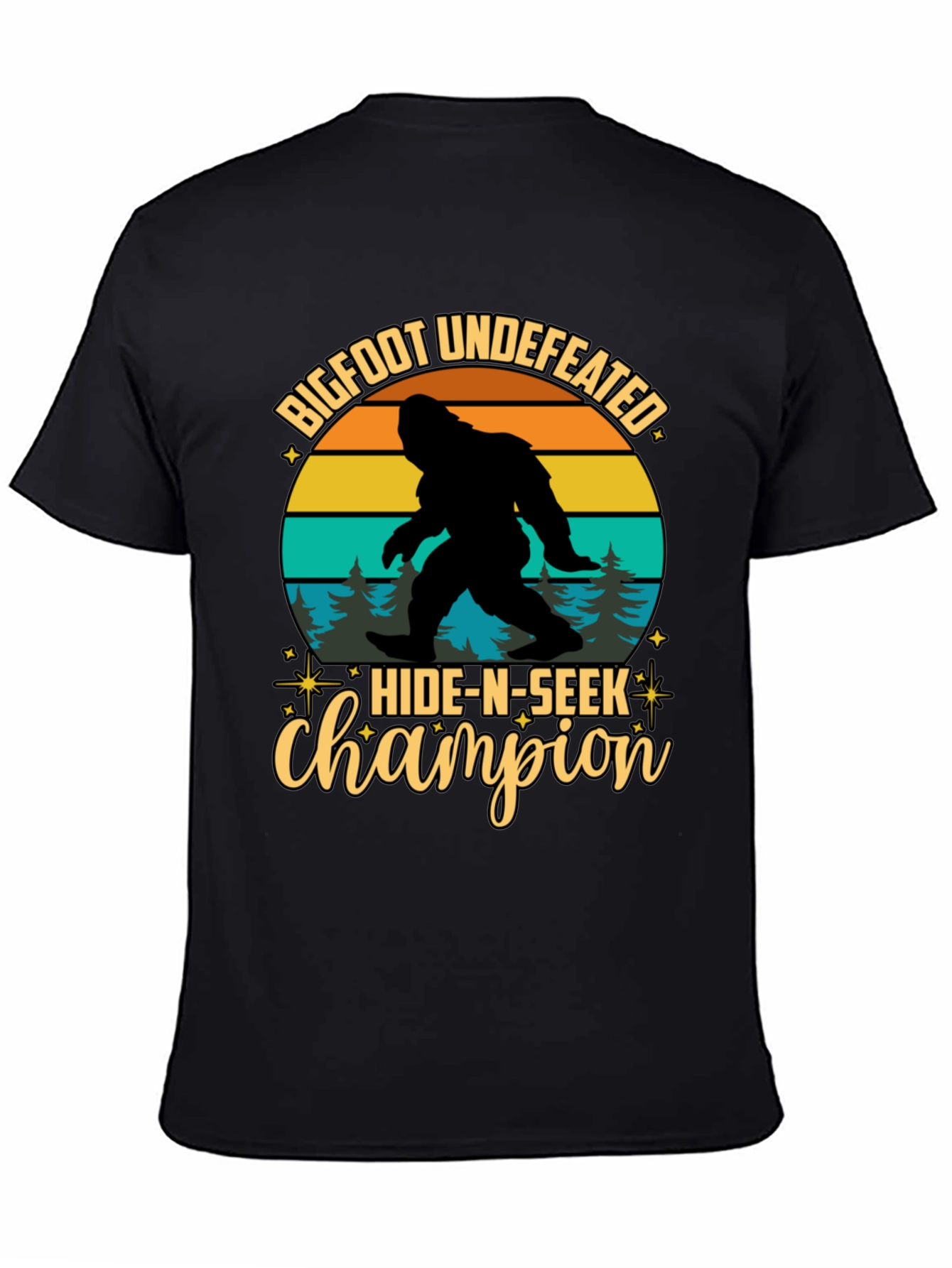 Bigfoot Hide-N-Seek Champion T-Shirt