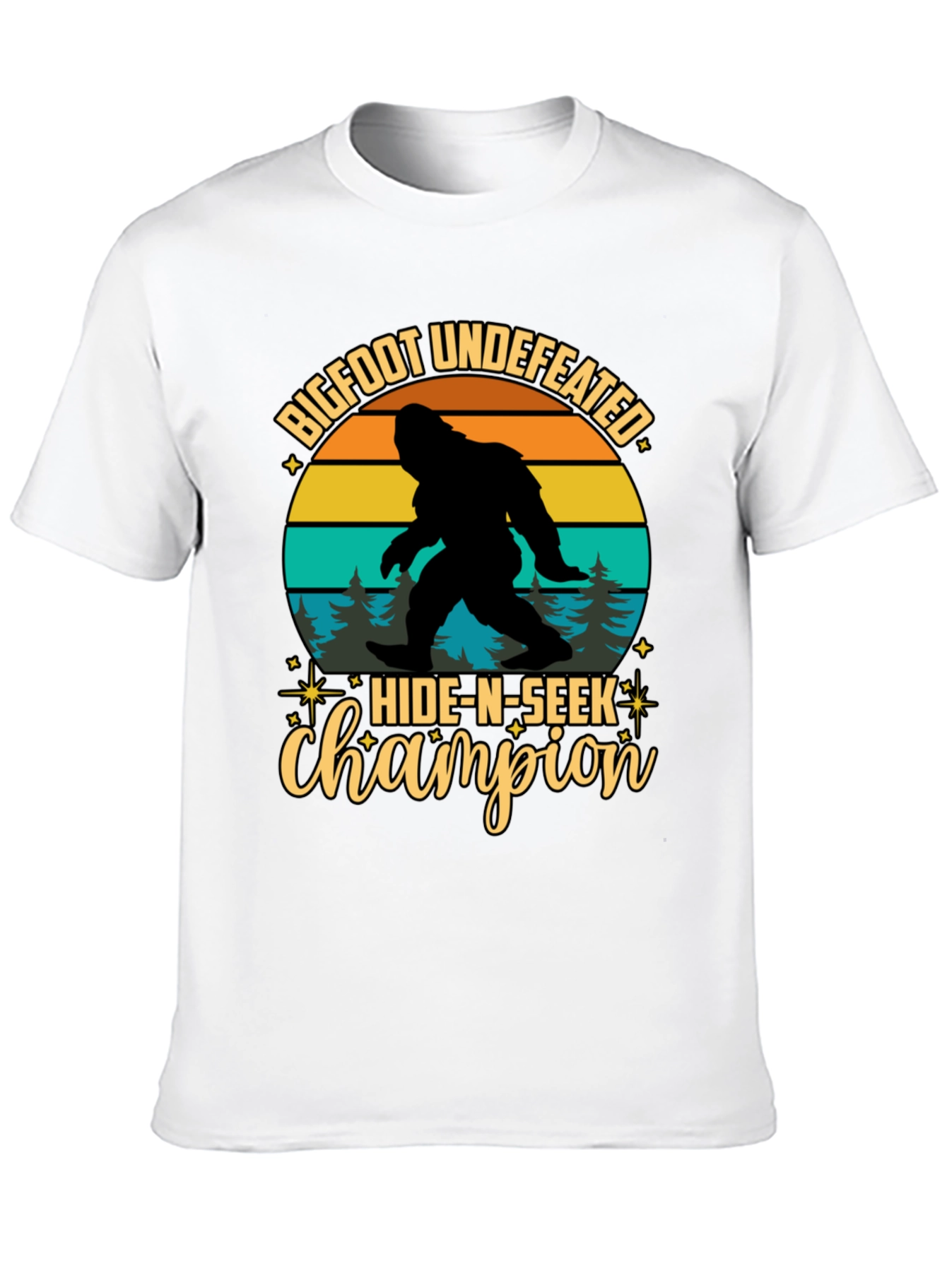 Bigfoot Hide-N-Seek Champion T-Shirt